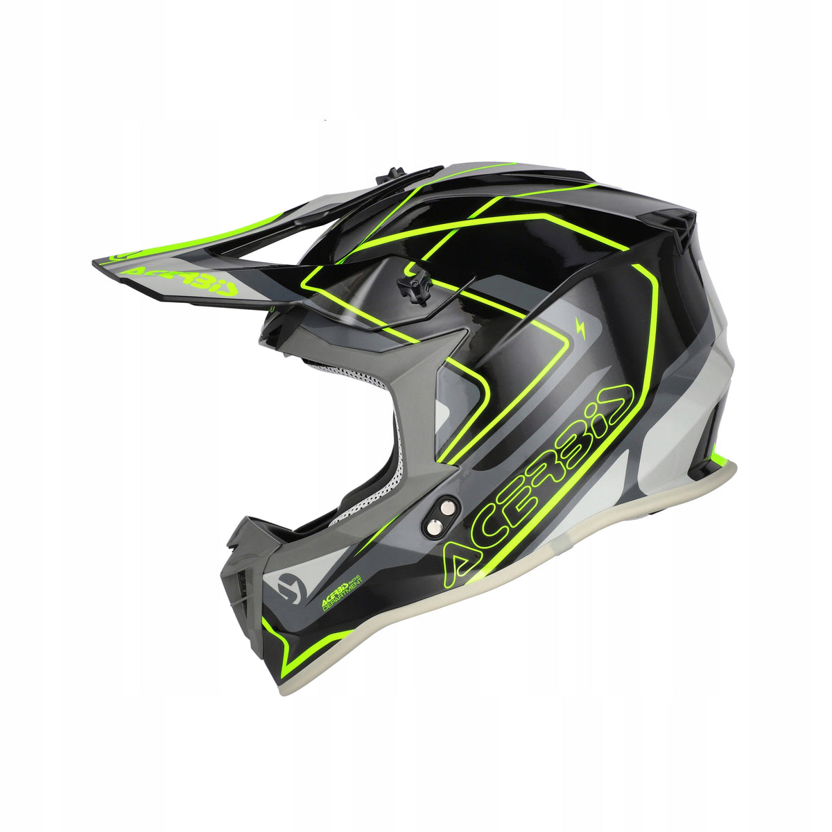 Acerbis LINEAR helmet black/fluo yellow ProMX # L