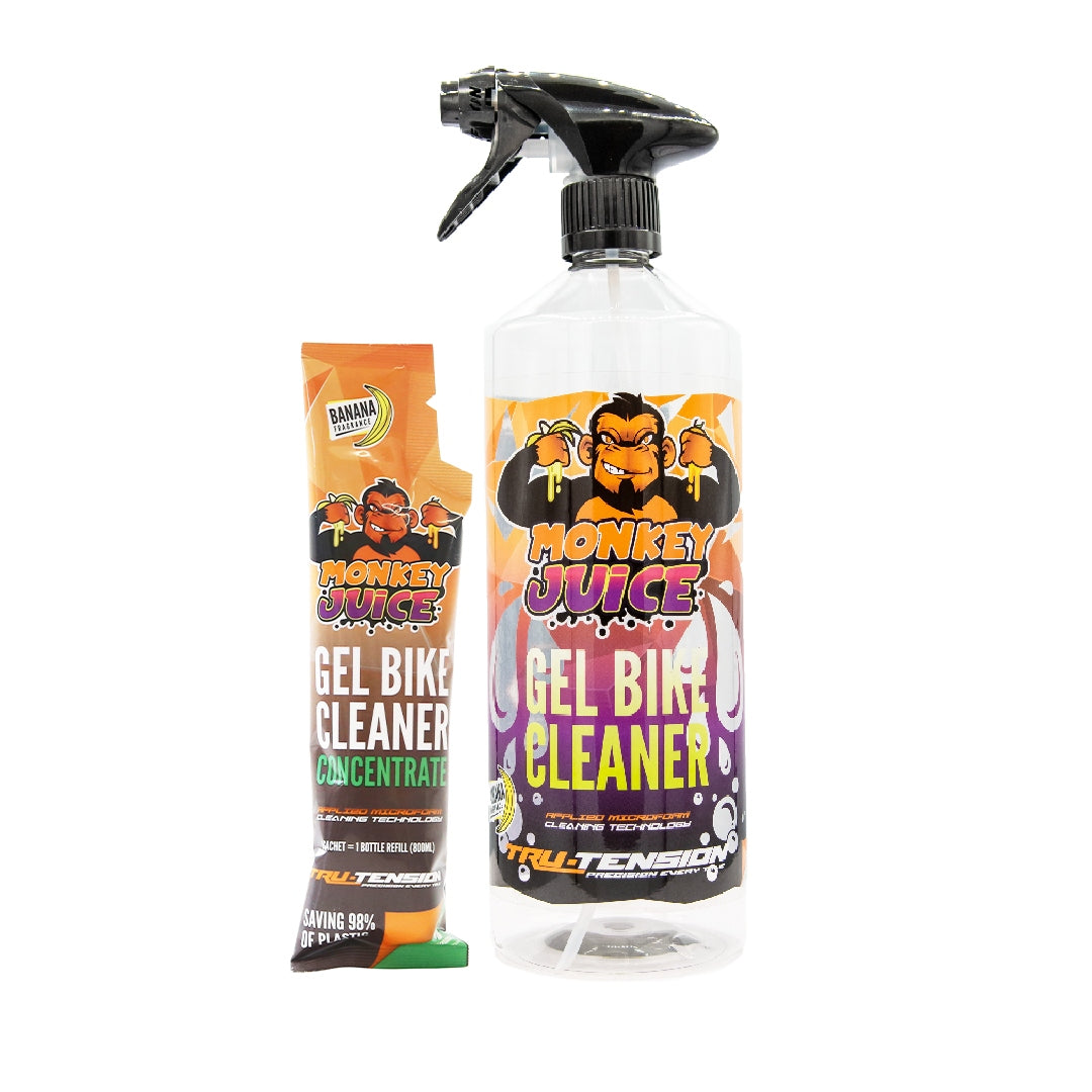 Active Bike Cleaning Gel | TRU-TENSION Monkey Juice Concentrate Packaging status original