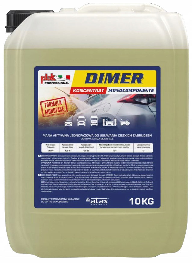 Active Foam Plak Dimer Eco Monocomponente Concentrate 10kg