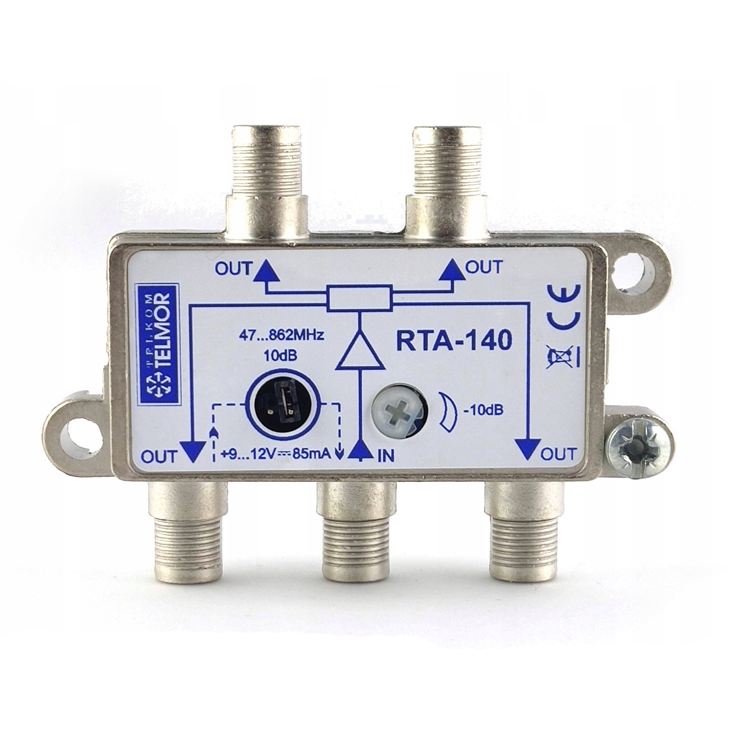 Active splitter for 4 TV Telmor RTA140 DVB-T
