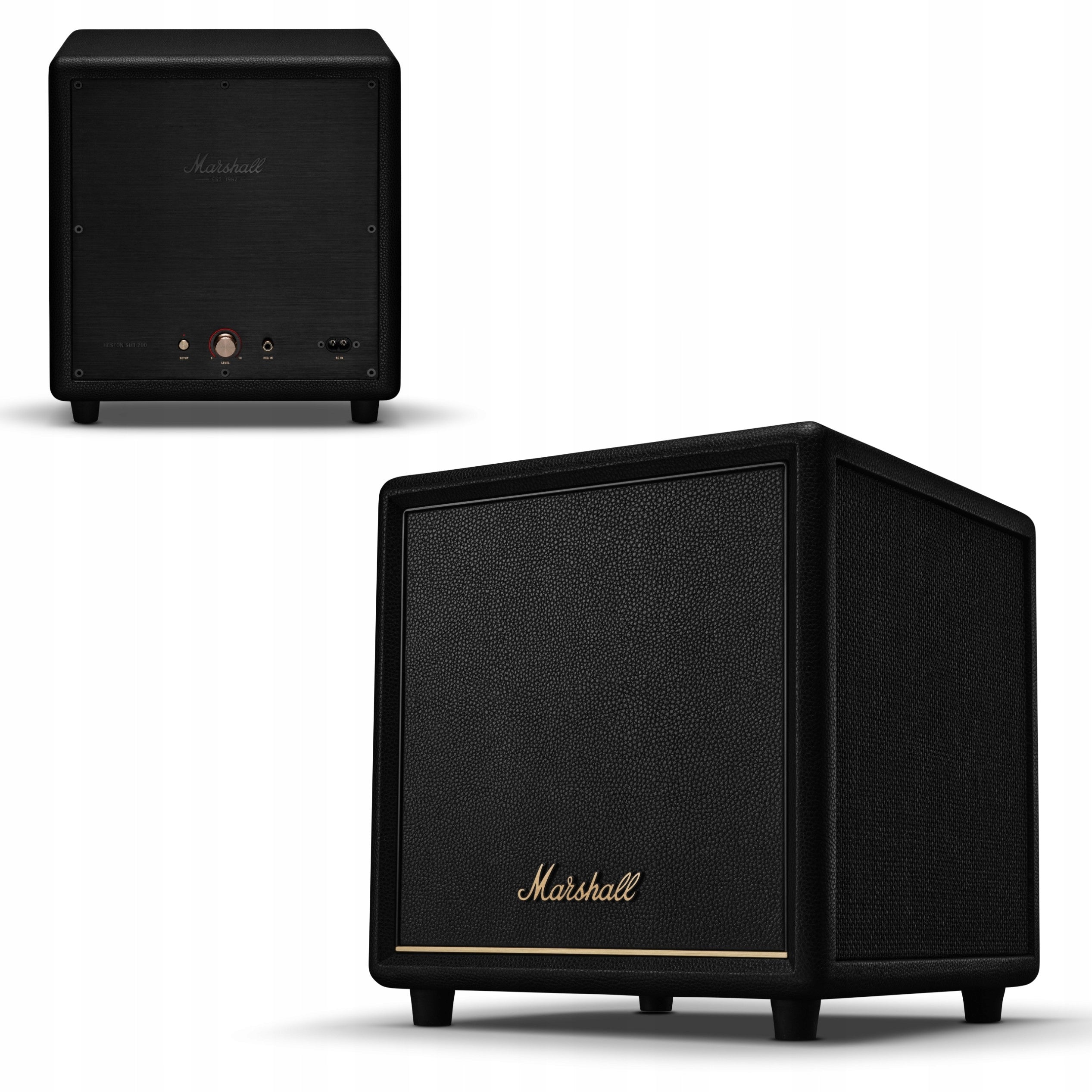 Active subwoofer Marshall black 236 W Heston sub 200 Packaging status original