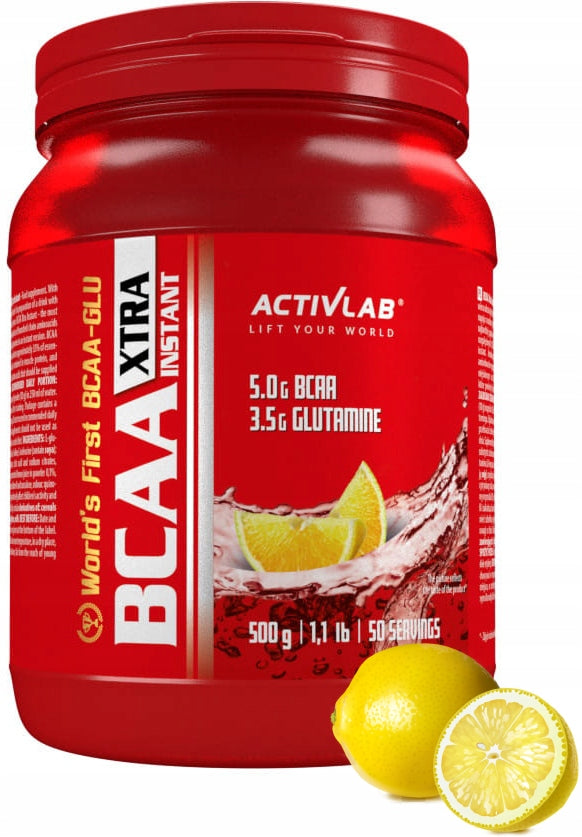 Activlab Bcaa Xtra Instant amino acids 500g Lemon Brand Activlab