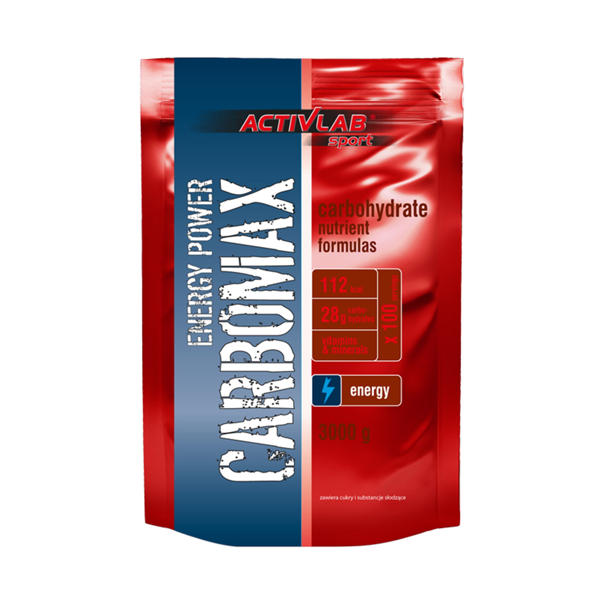Activlab CarboMax Energy Power Dynamic 3000g Kiwi Expiration date at least 1 year from the date of purchase