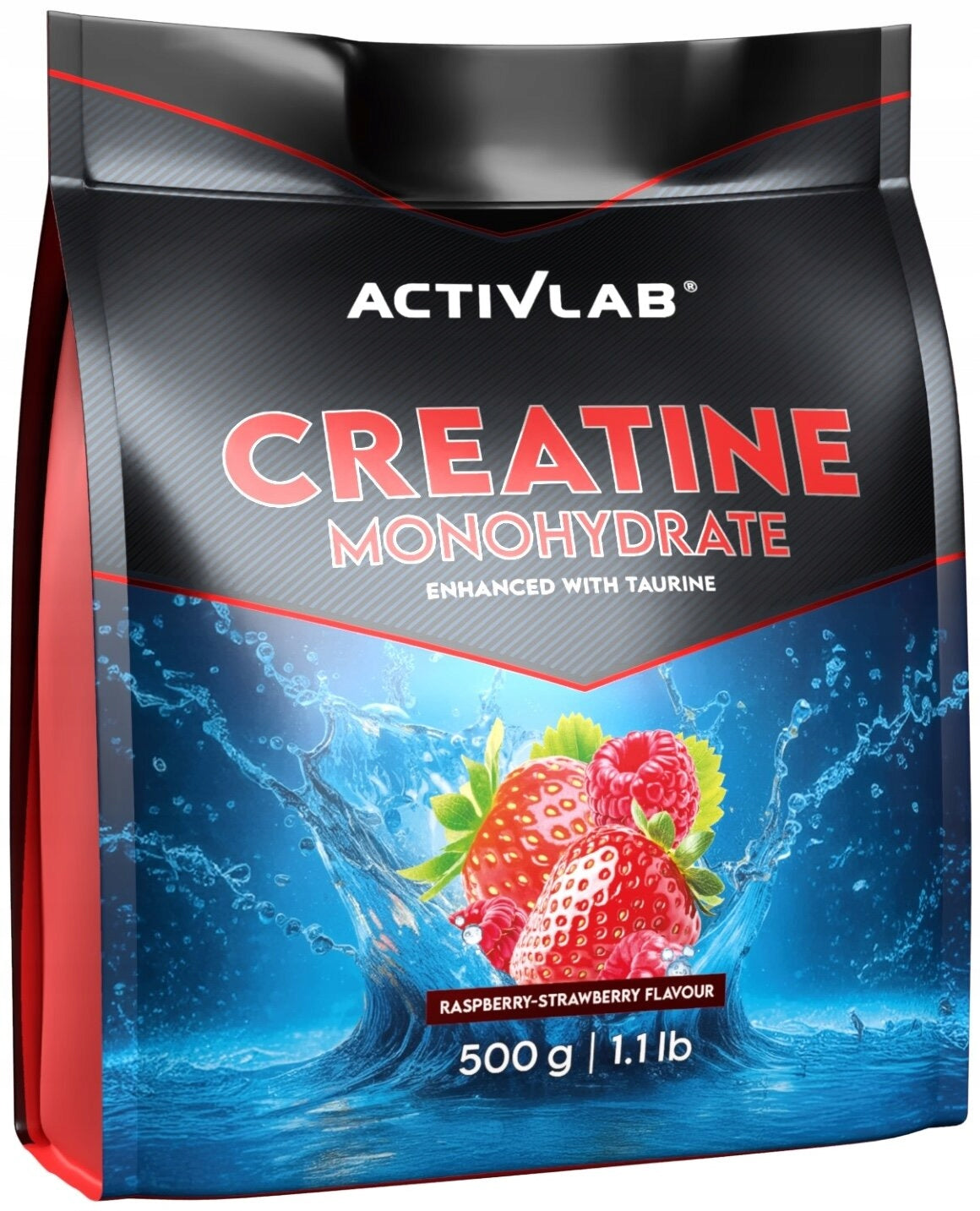 Activlab Creatine Monohydrate 500g raspberry-strawberry flavour