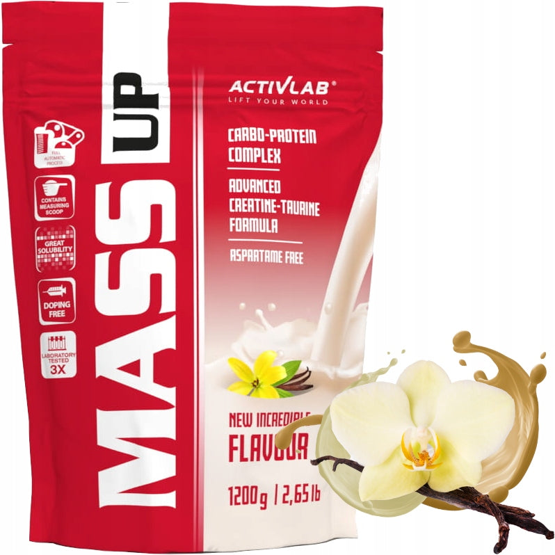 Activlab Gainer Mass Up 1200 g vanilla flavour Manufacturer code ACTIV/698