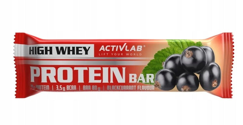 Activlab High Whey Protein Bar 80 g Blackcurrant Conditioner