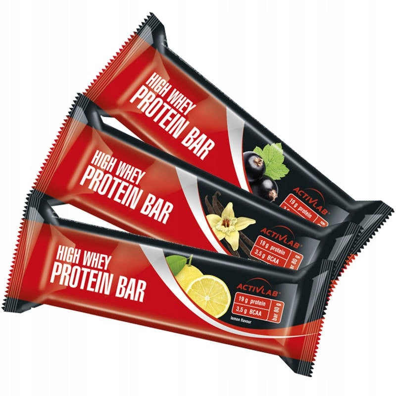 Activlab High Whey Protein Bar 80g Vanilla Yogurt Expiration date at least six months from the date of purchase
