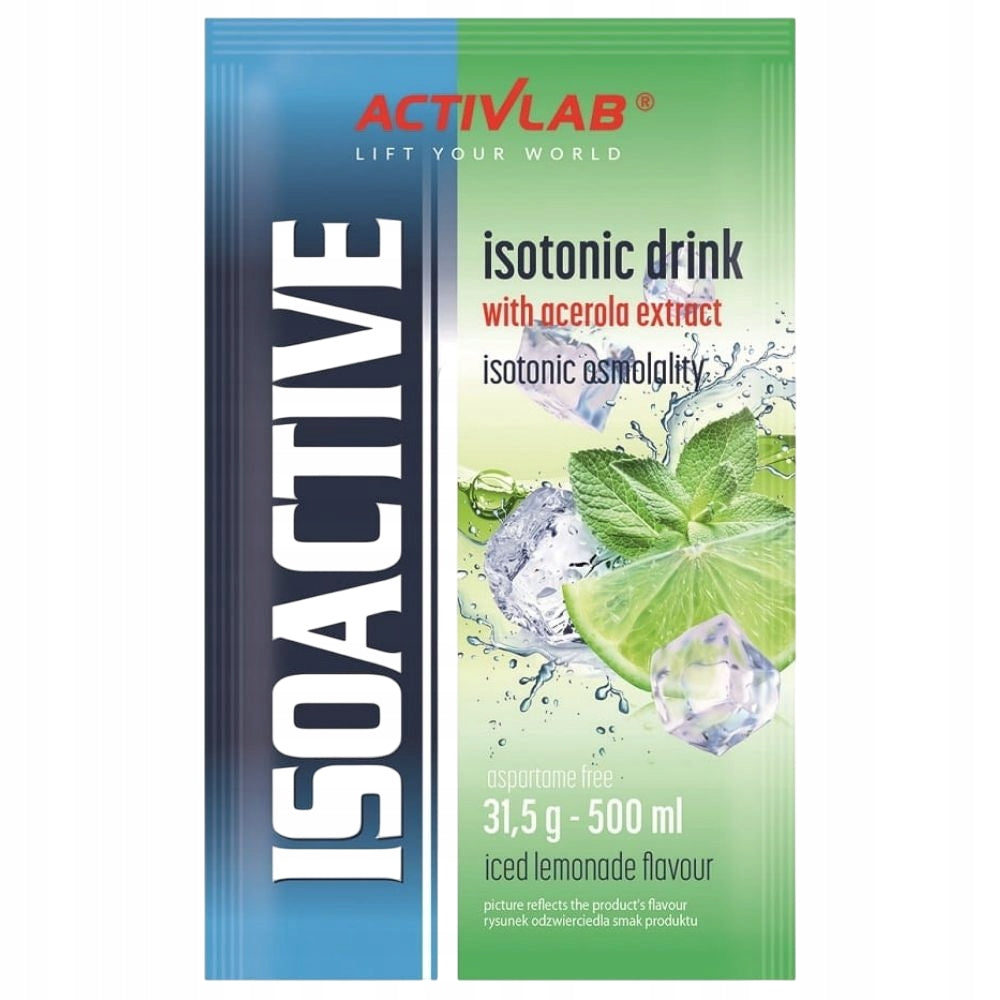Activlab Isoactive Isotonic MIX OF BEST FLAVORS Electrolytes Vitamins Manufacturer code ACT-ZES01