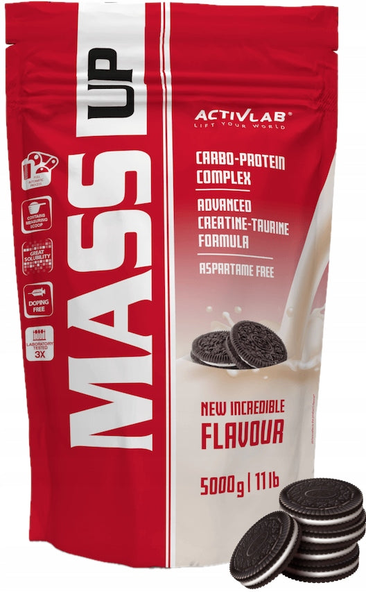 Activlab Mass Up creatine protein 5kg Cookie