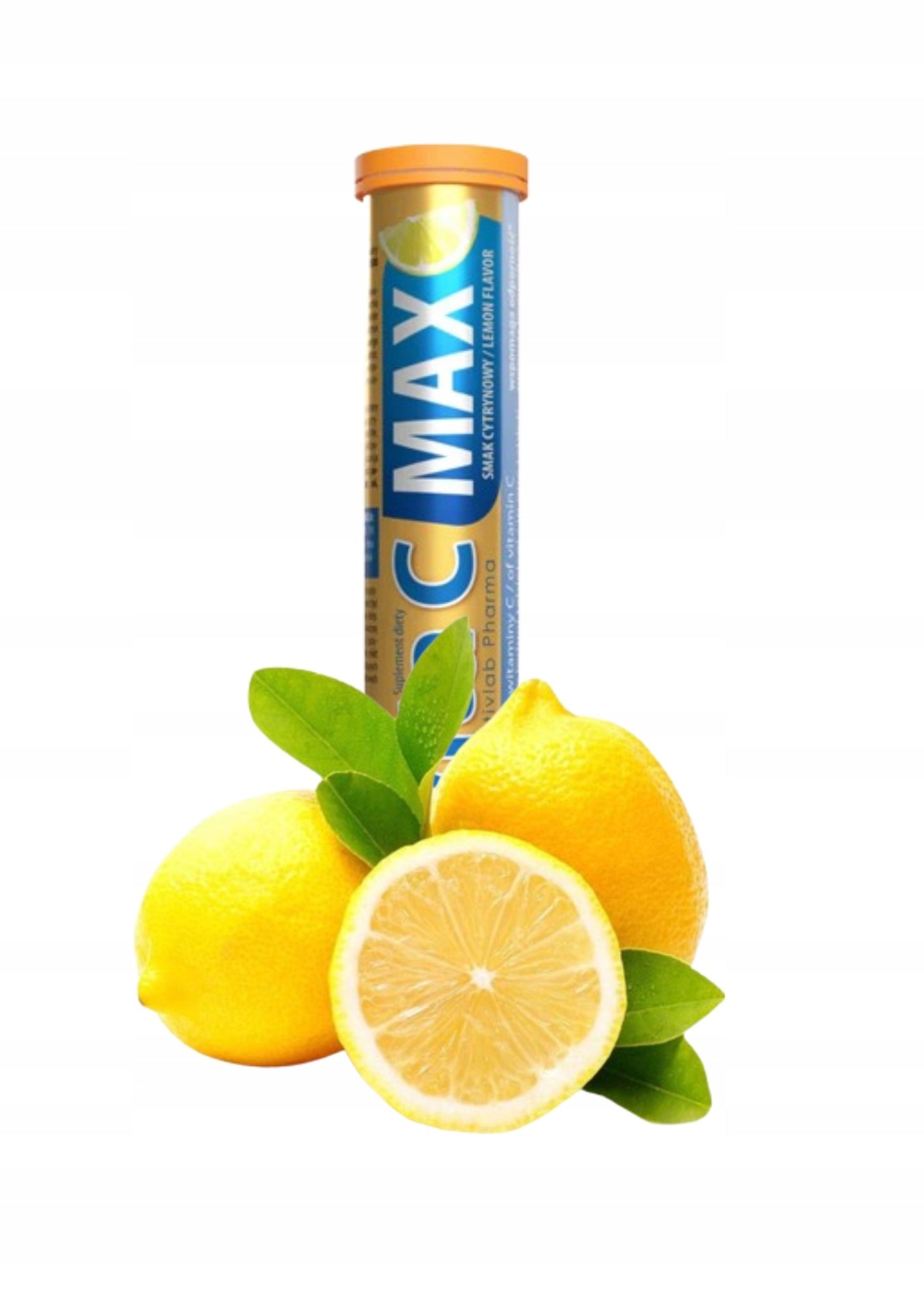 Activlab Vita C Max Lemon 20 tabs. mouss. Health Vitamin C Immunity