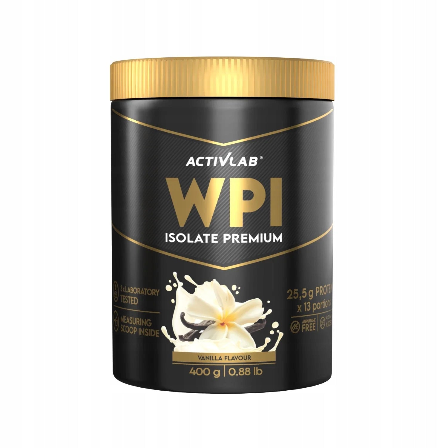 Activlab WPI Premium protein isolate 400 g vanilla flavour