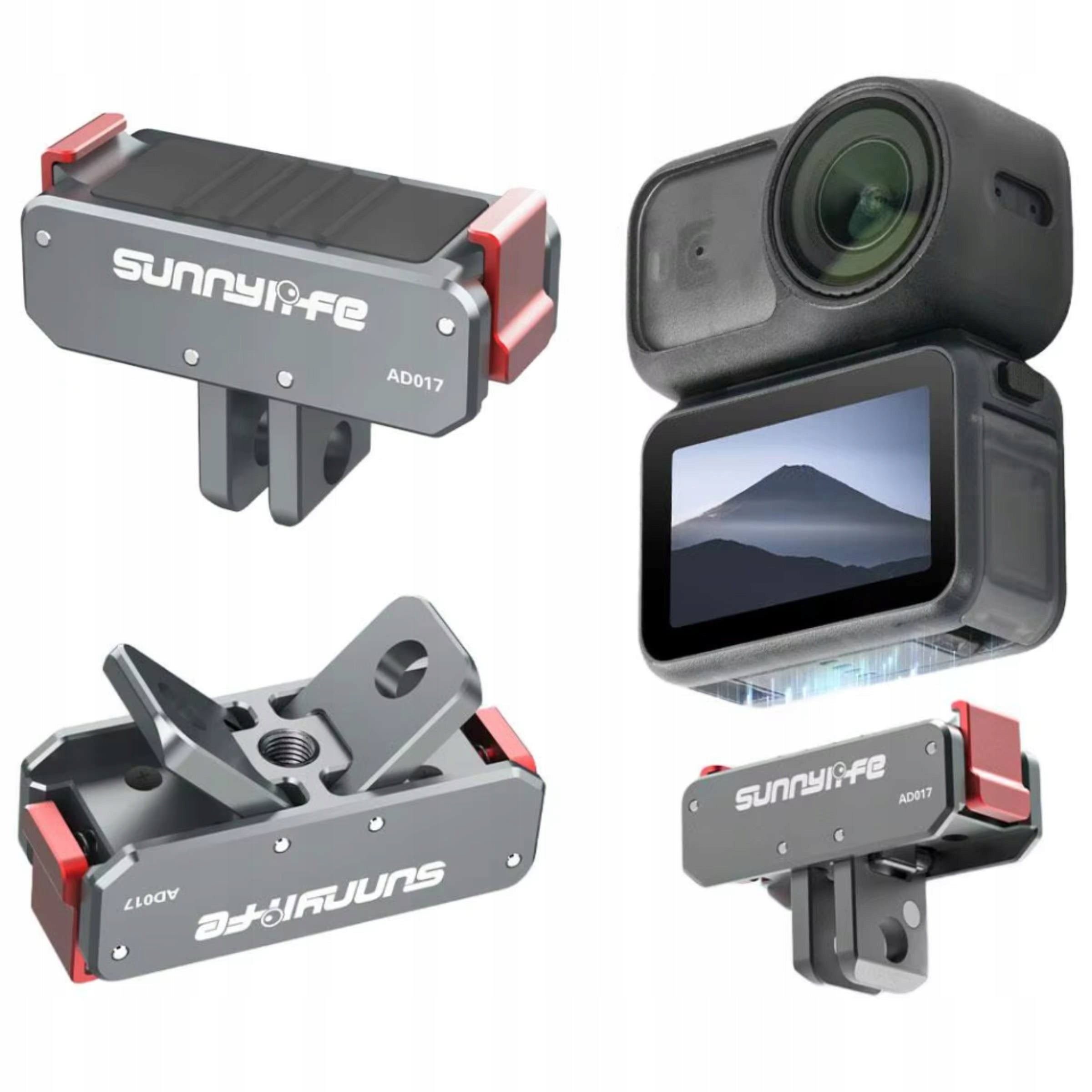 Adapter Magnetic Mount 1/4'' GoPro for DJI Osmo Nano 360 / Action 5 4 3