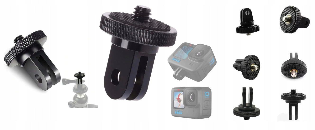 Adapter Tripod Mount Thread 1/4" for GoPro DJI SJ Sony Camera