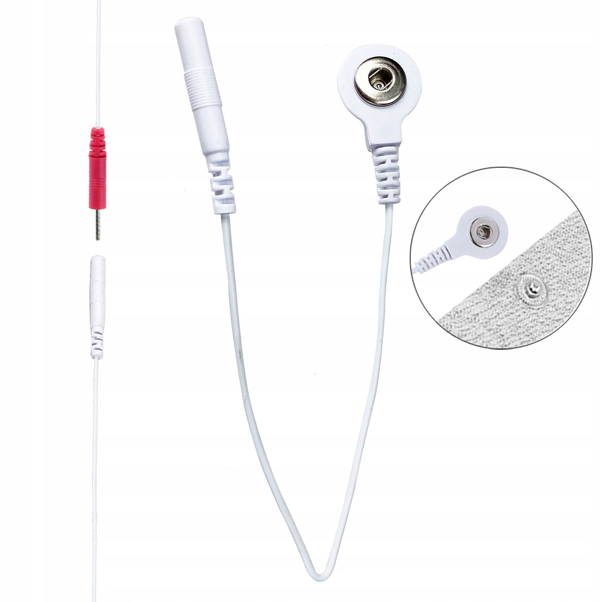 Adapter cable adapter latch for electrostimulator akcesoria cable Packaging status original