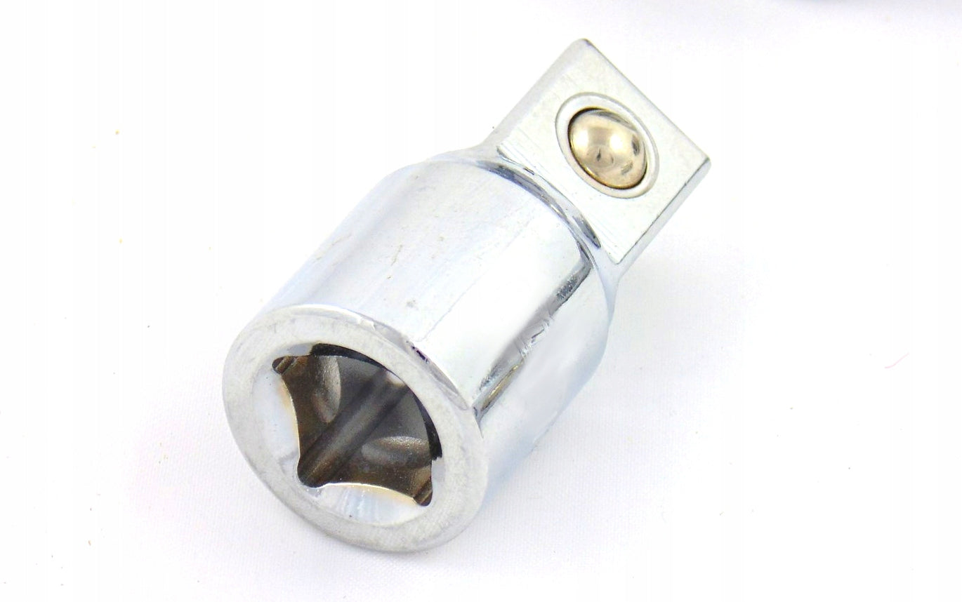 Adapter for Key Caps Socket Reduction with 1/4 to 1/2 Adapter Steel Product weight with unit packaging 0.1 kg