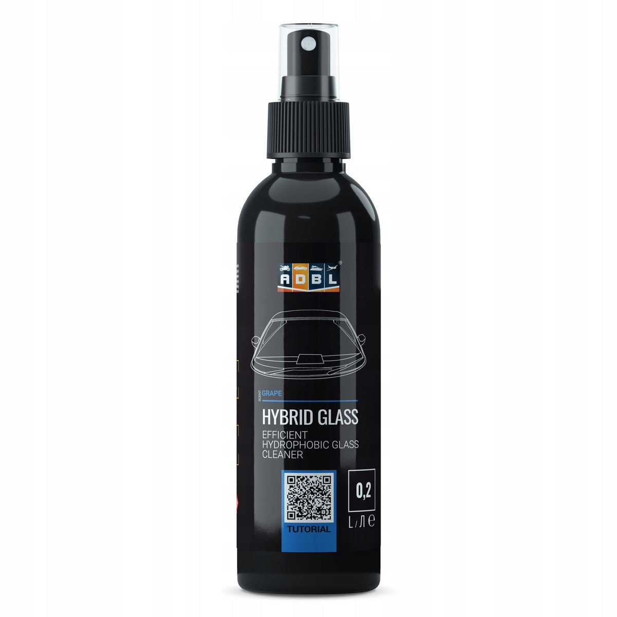 Adbl Hybrid Glass 200ml - window cleaner