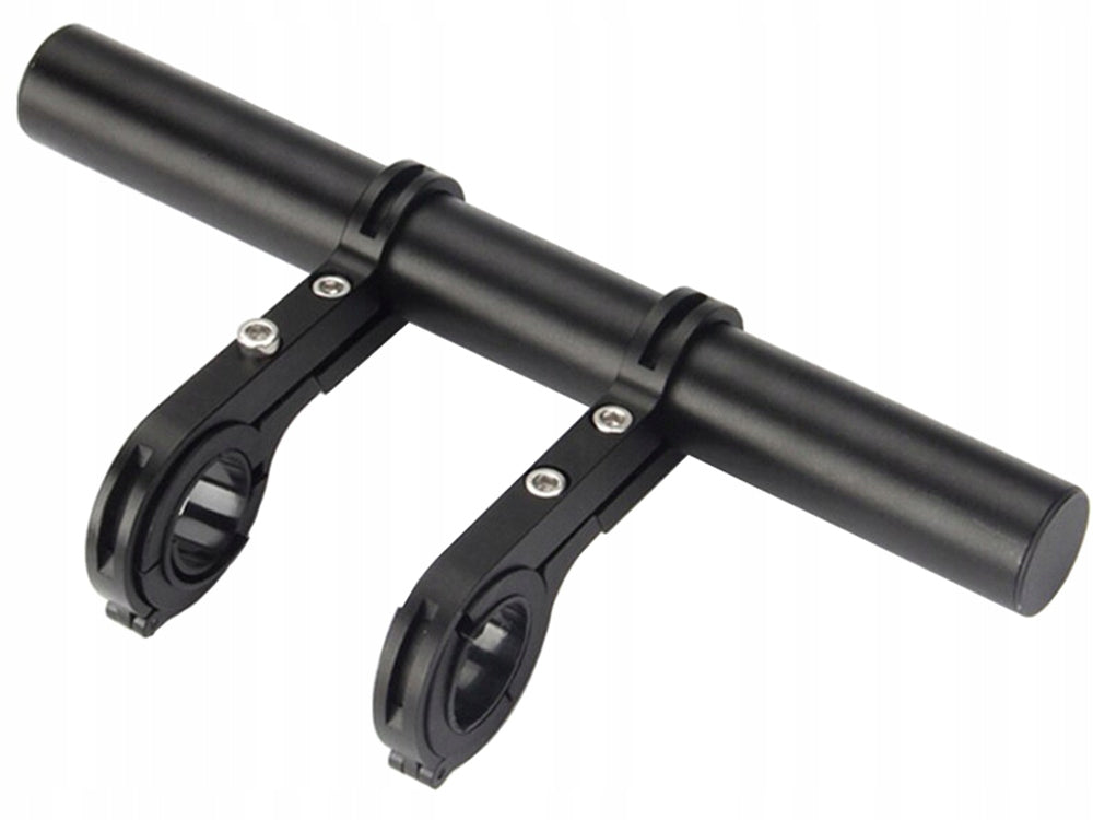 Additional handlebar extension, bicycle holder for lamp, counter