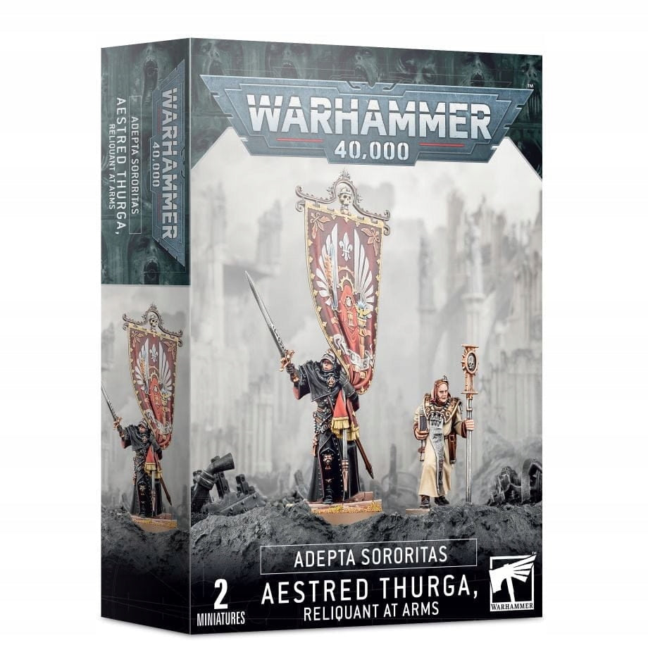 Konstruktorius Warhammer 40000 Adepta Sororitas Aestred Thurga, Reliquant at Arms