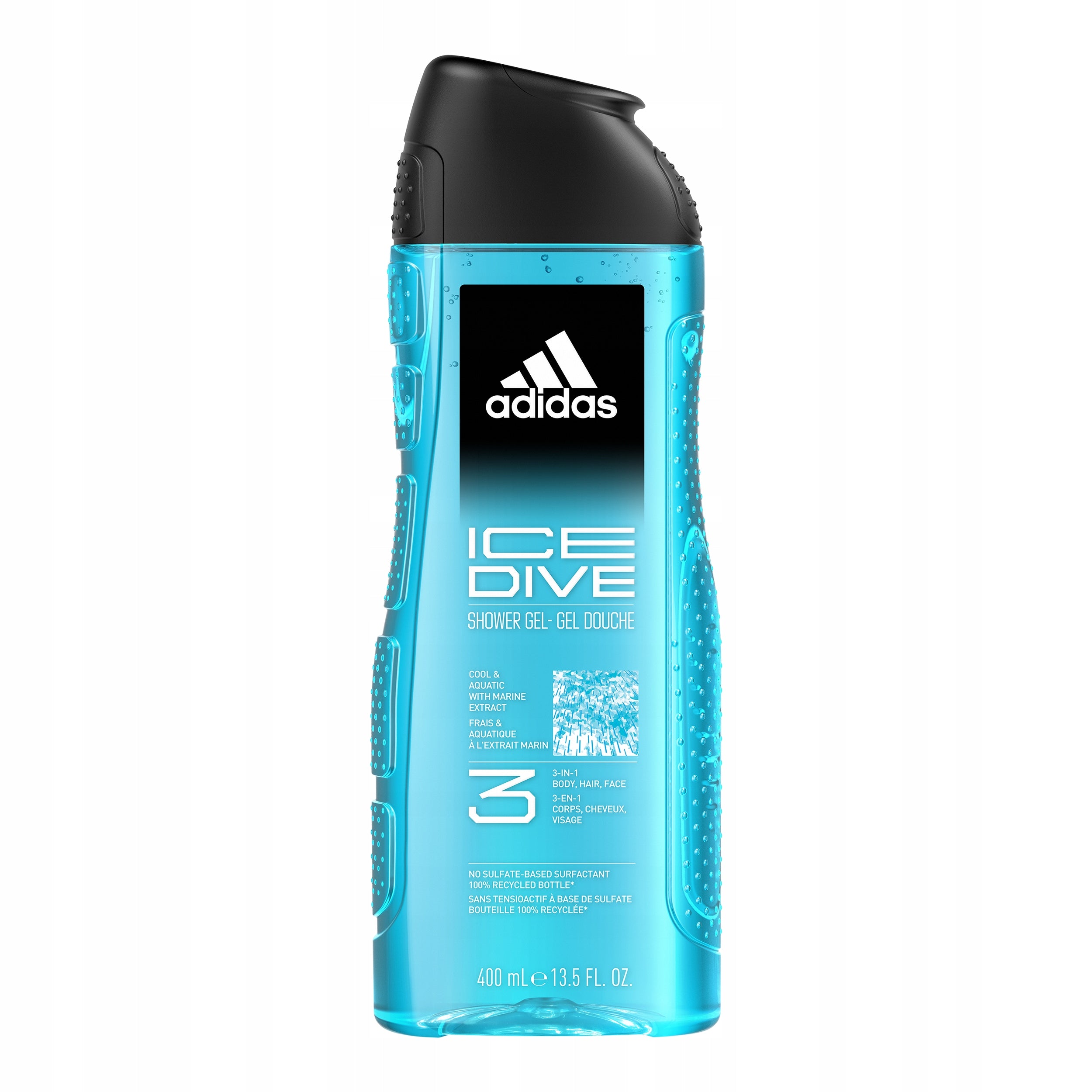 Adidas Ice Dive Men's Deodorant + XXL Shower Gel Gift Set Brand adidas