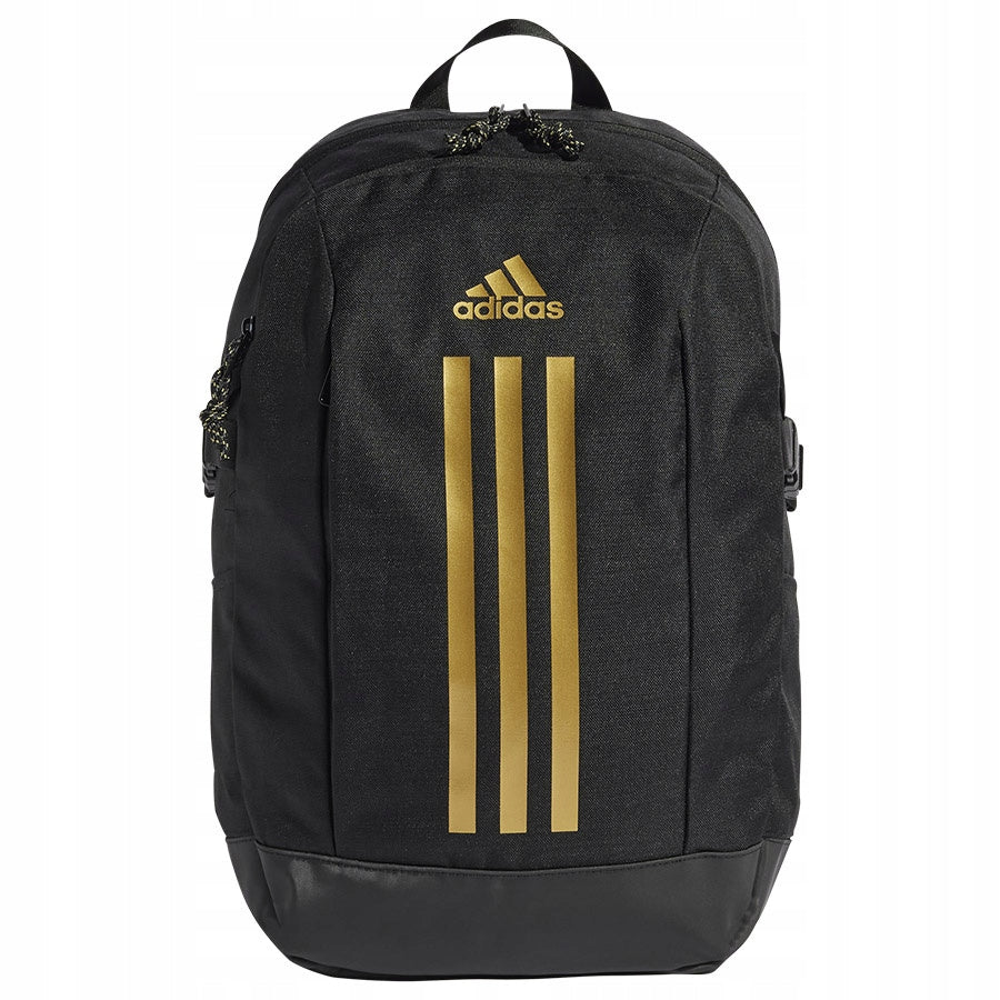 Adidas Power school backpack sports satchel black men's TWO-CHAMBER