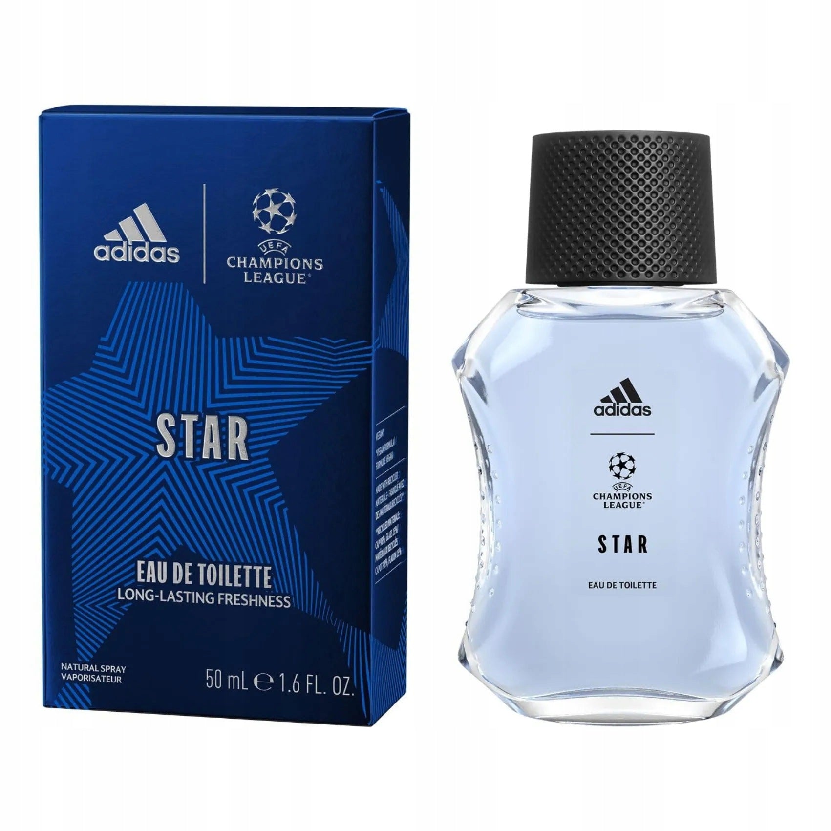 Adidas UEFA Champions League Star eau de toilette for men 50 ml