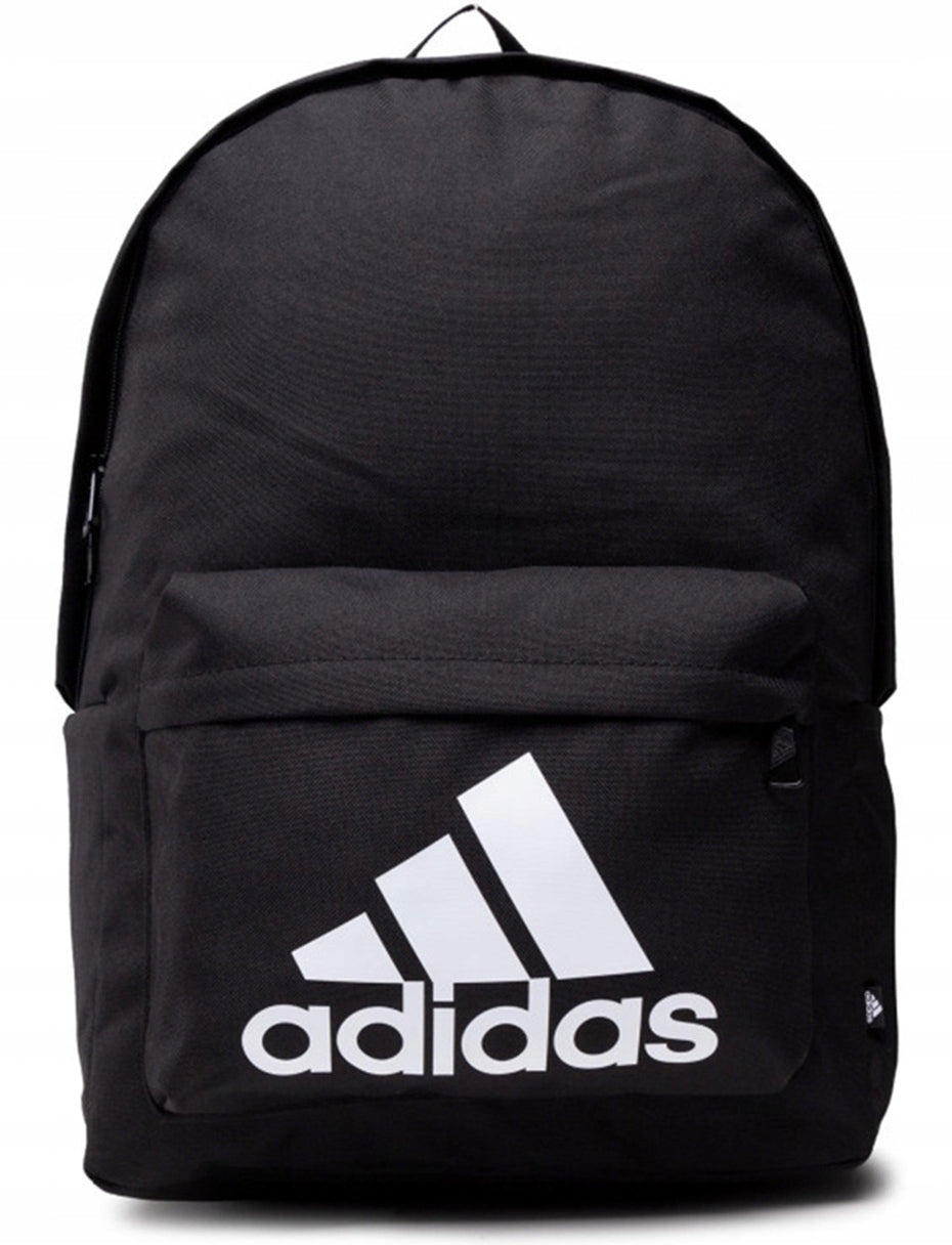 Adidas sports school backpack black roomy durable 23l with pockets