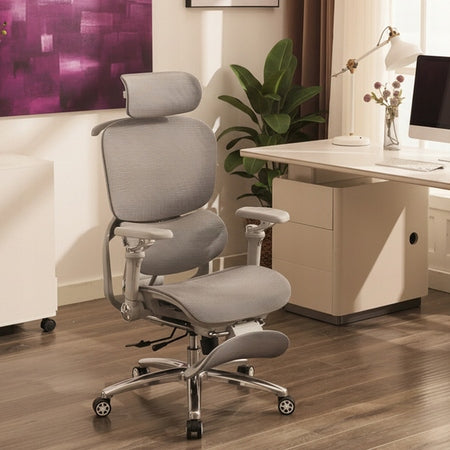 Adjustable Armchair with Massager 5D DORIS-20 Grey Brand Spacetronik