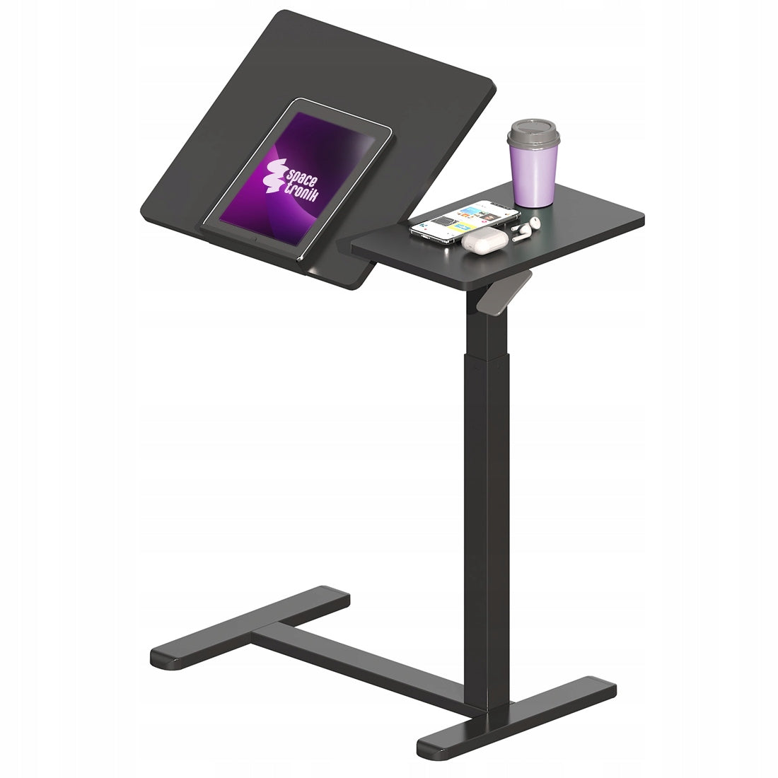 Adjustable Auxiliary Bedside Table 60x40 Spacetronik for Laptop Manufacturer code SPR-BUDDY-16-GBB