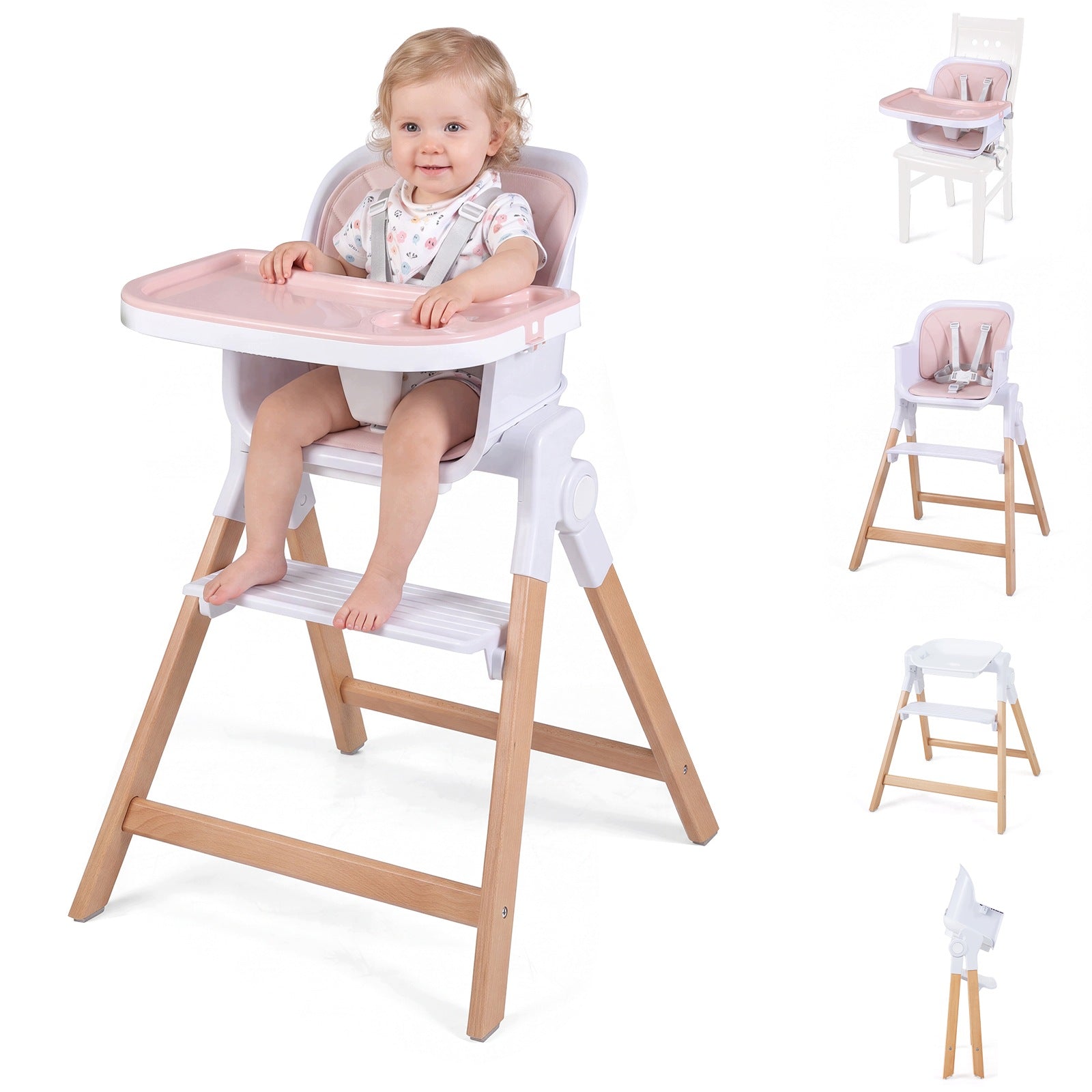 Adjustable Baby Highchair High chair Brand Costway