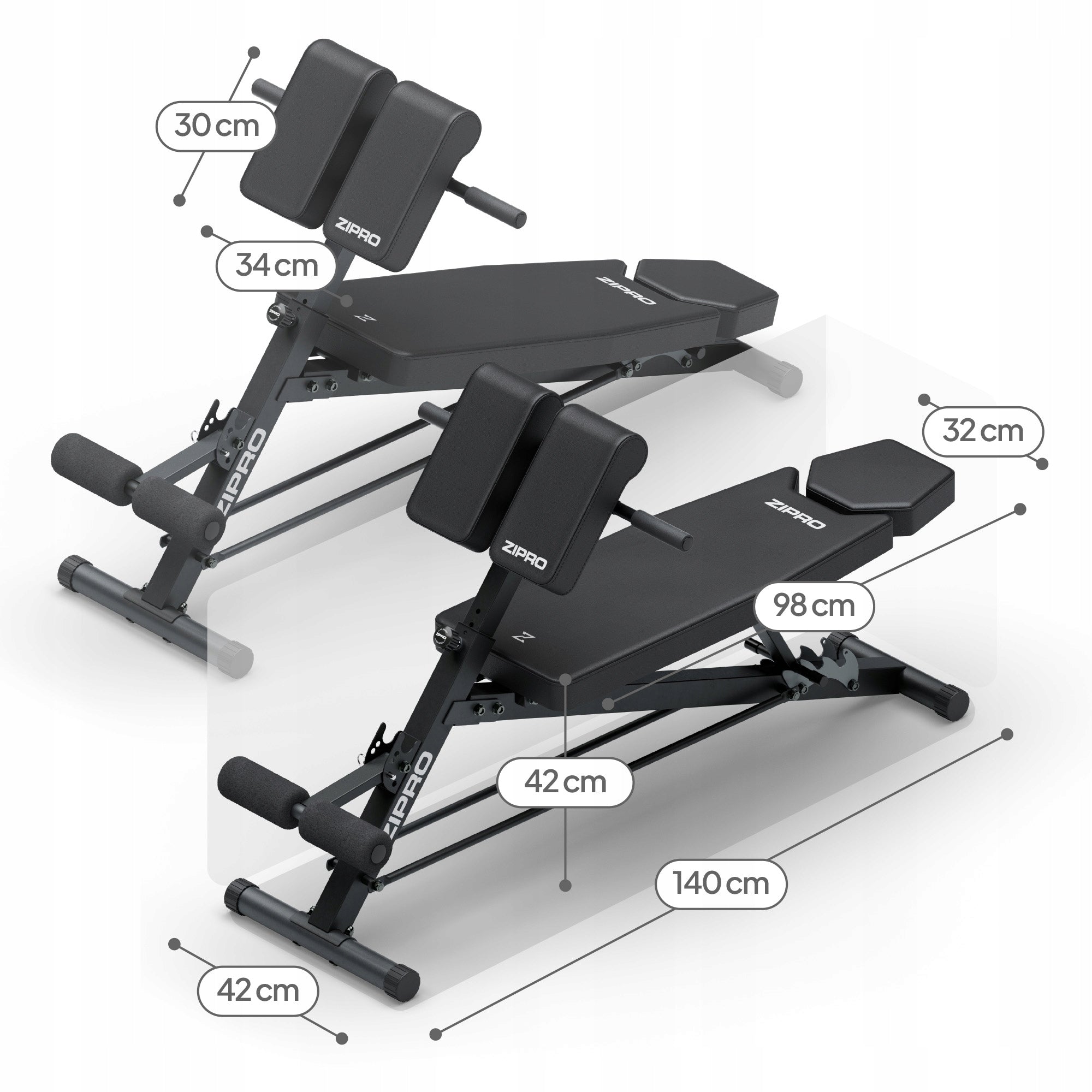Adjustable Exercise Bench Roman Prayer Book Zipro Kind adjustable