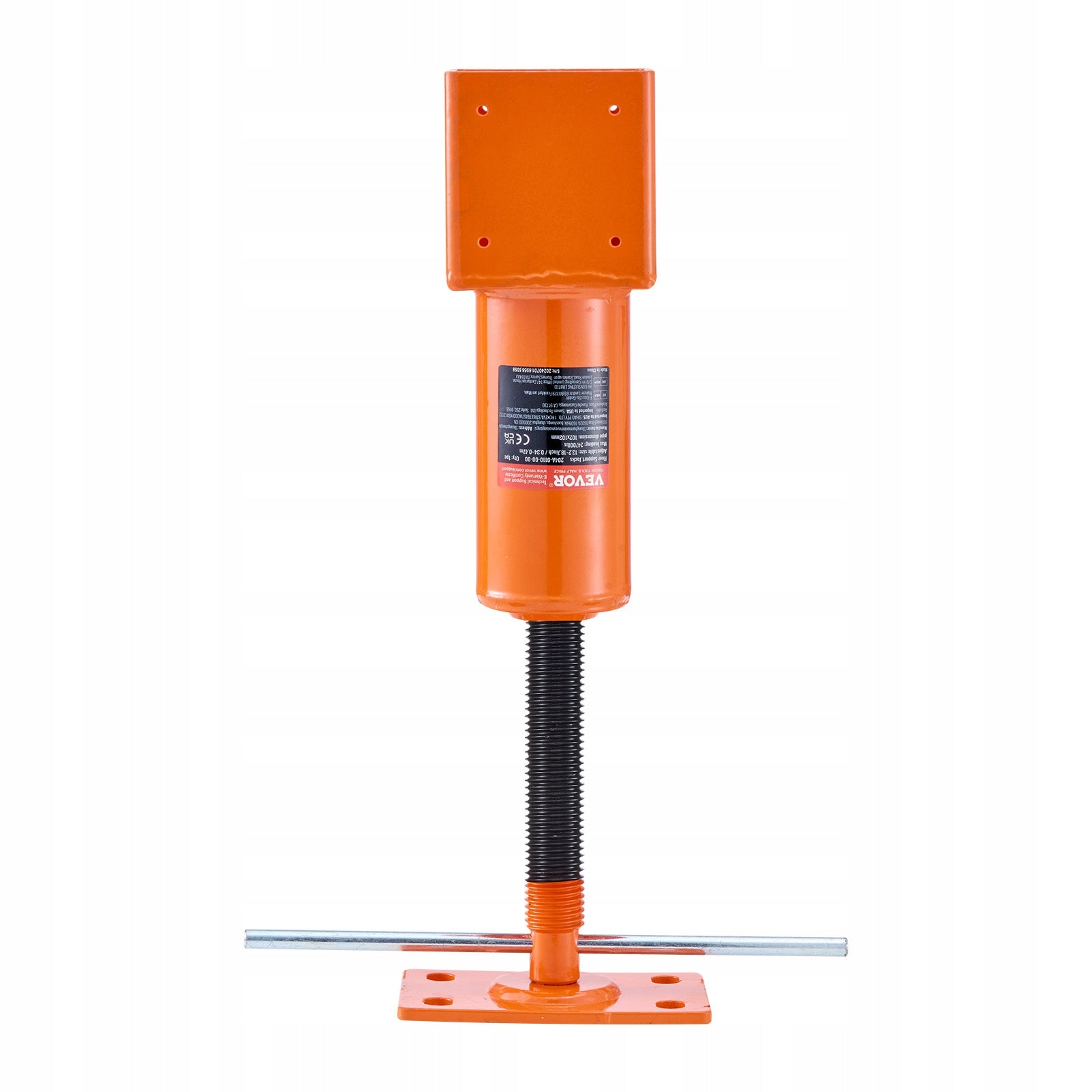 Adjustable Shore Lift Stand Floor Roof Beam 4"x4" House Leveling Jack Post Maximum lifting height 475 mm