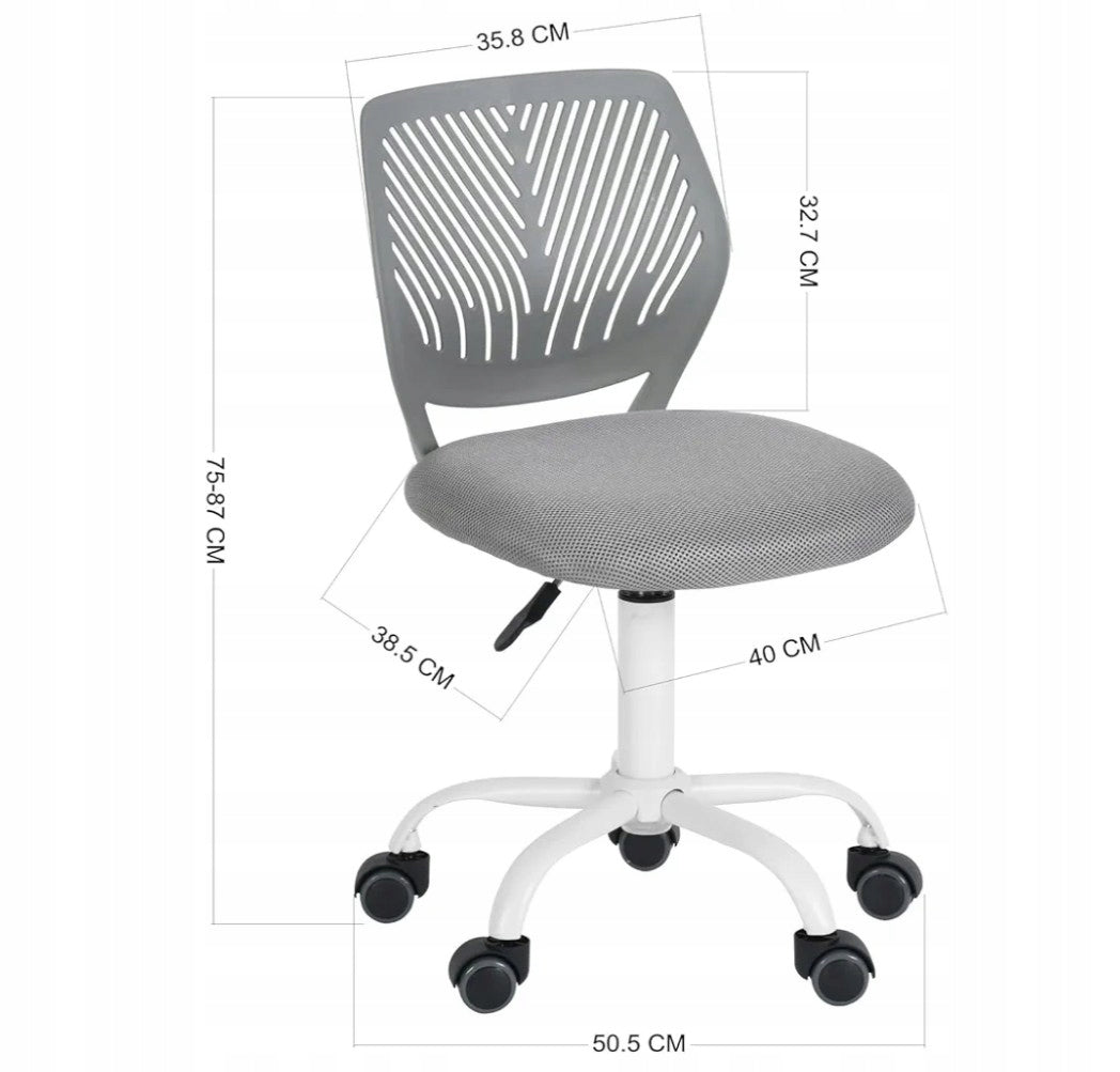 Adjustable Swivel Chair, Homy Casa, Gray Manufacturer code ESAVO ERGONOMICZNE WYGODNE KRZESŁO BIUROWE