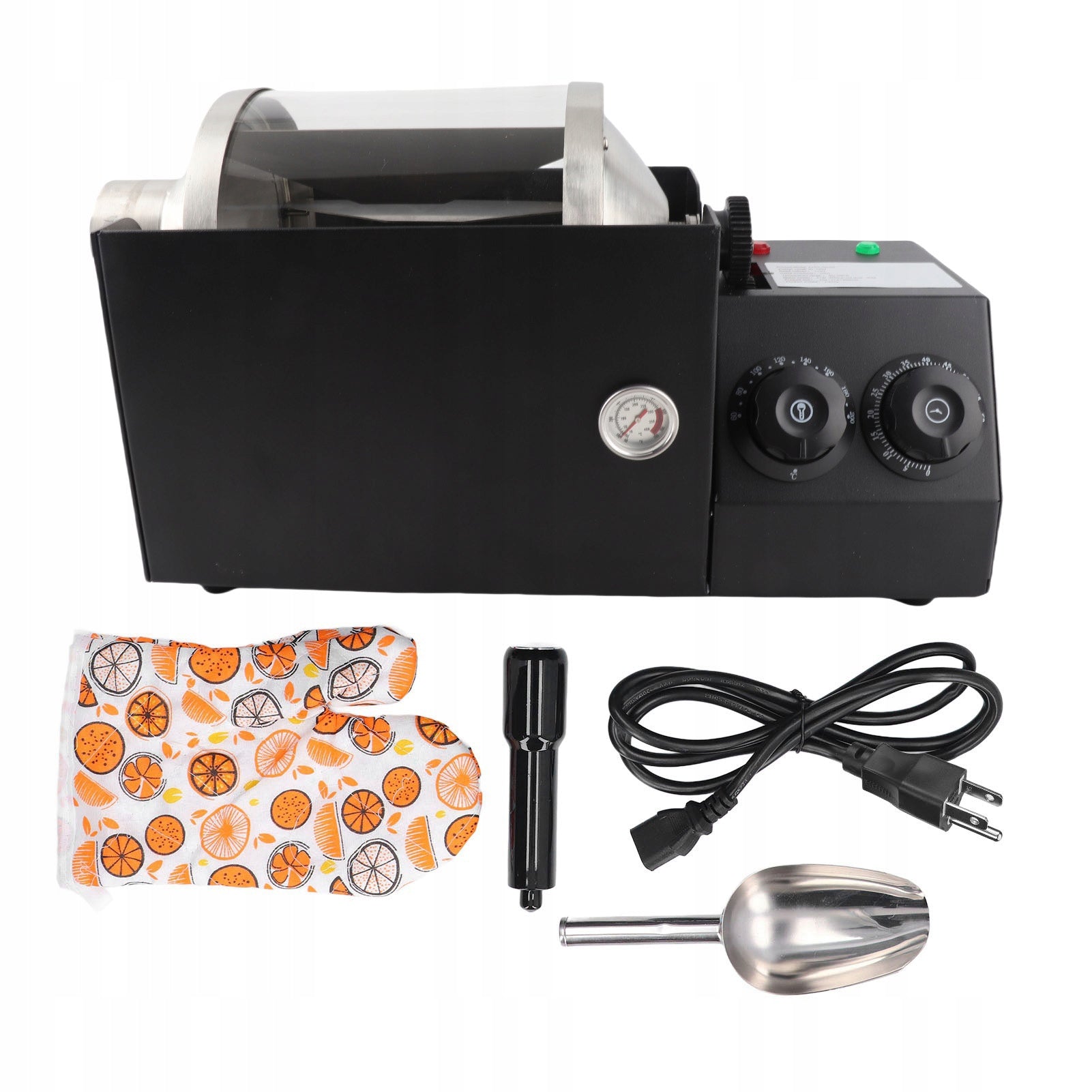 Adjustable Temperature With Coffee Bean Automatic Glass 1U Brand no brand