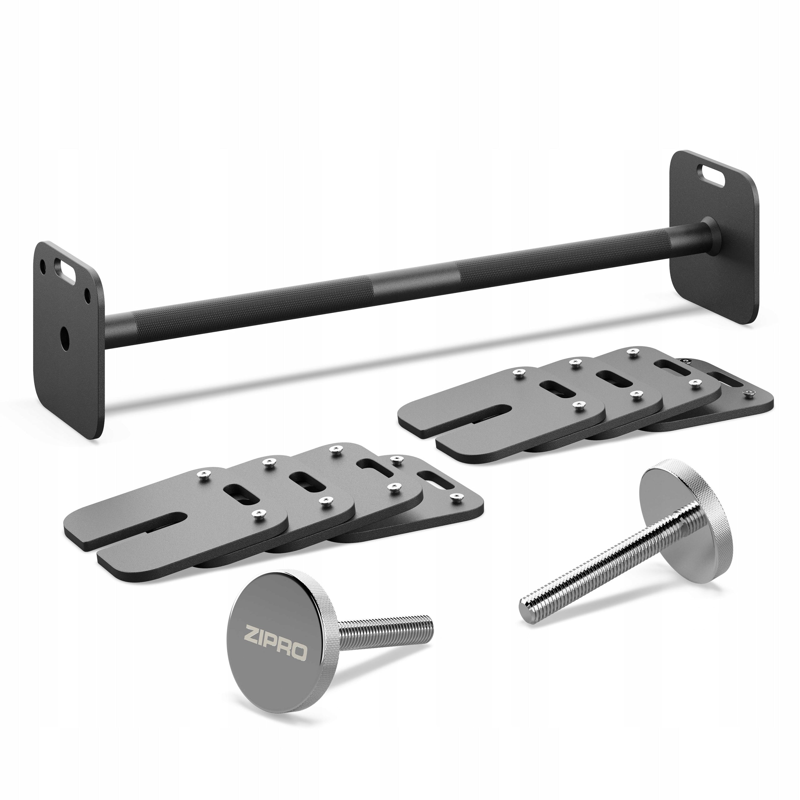 Adjustable barbell bar with load QUICK ADJUSTMENT 8,5-27,3kg - SQUARE Zipro Model Square