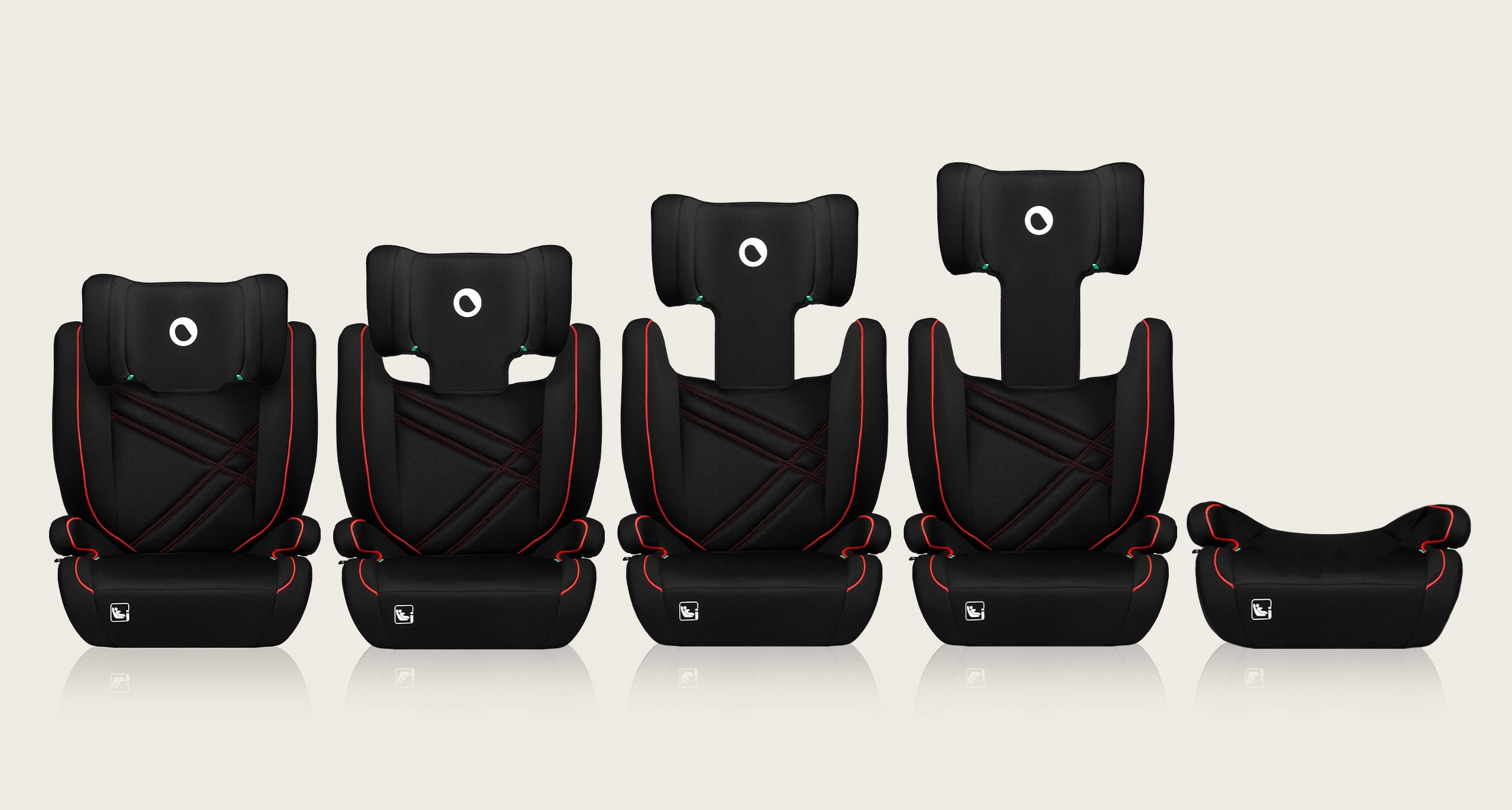 Adjustable car seat I-SIZE Isofix 100-150cm 15-36kg Lionelo HUGO EAN (GTIN) 5903771706032