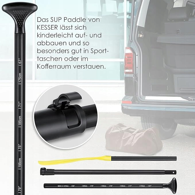 Adjustable folding kayak paddle kesser 215 cm Brand no brand