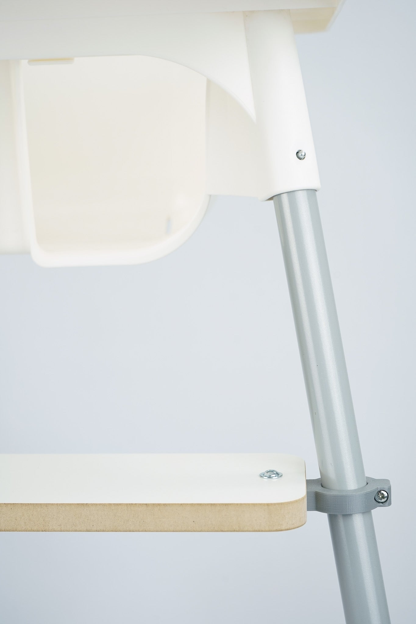 Adjustable footrest for IKEA Antilop chair white EasyBLW Brand Bumblebee