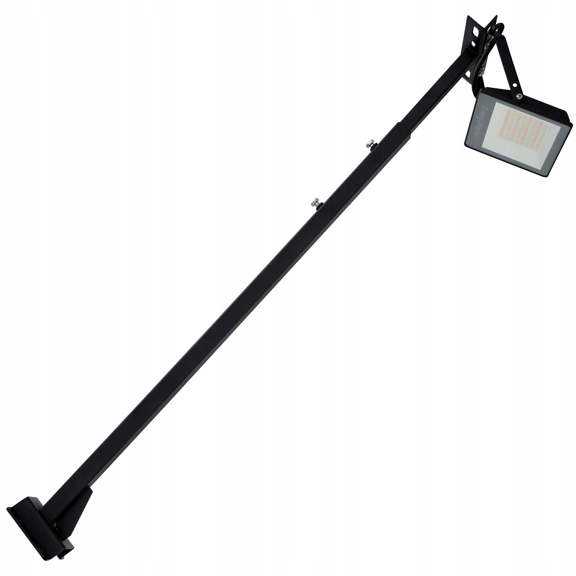 Adjustable handle 80-140cm mounting LED floodlights advertising banner boom