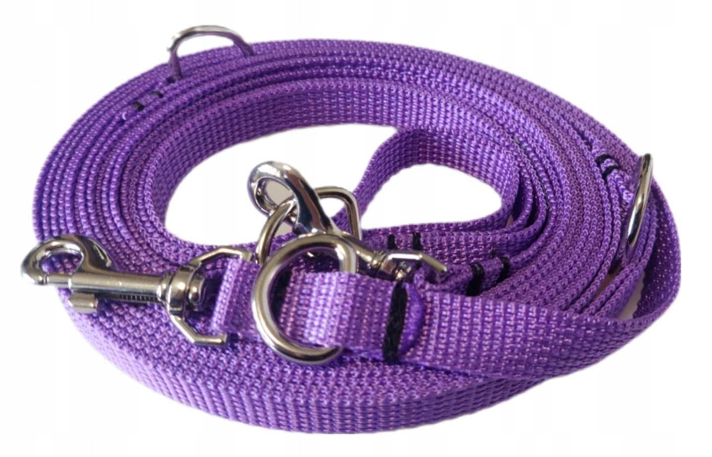 Adjustable lanyard clip-on 3,12m 15mm for SM dog small dog Assorted Colors Color red