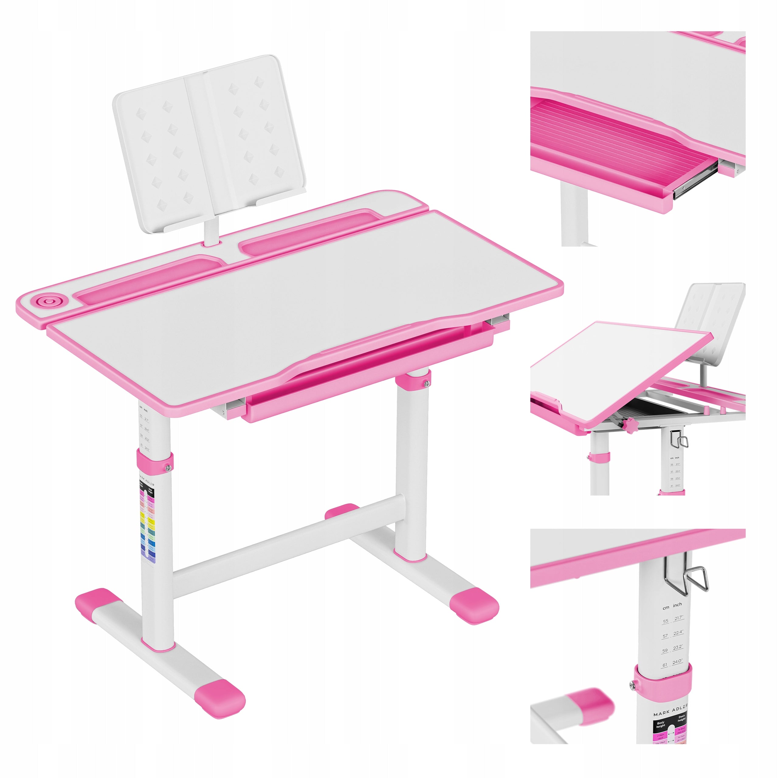 Adjustable school desk for children MARK ADLER computer STAND