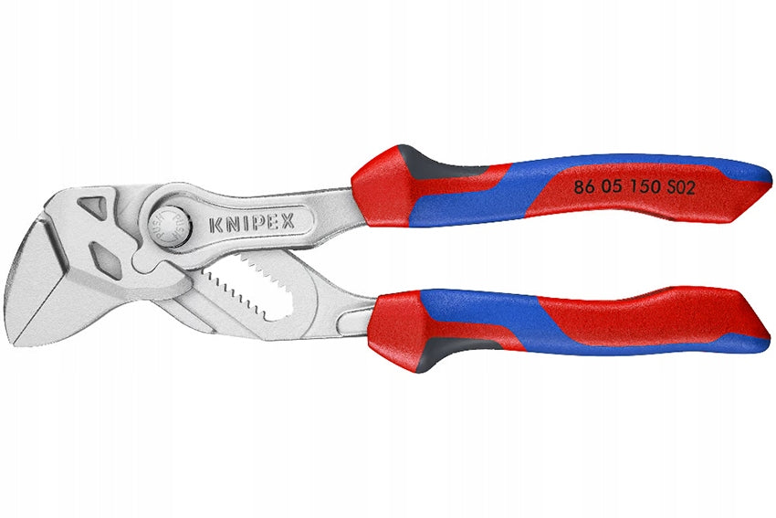 Adjustable wrench pliers KNIPEX / chrome / rough / COMFORT / 150 mm Product weight with unit packaging 0.193 kg