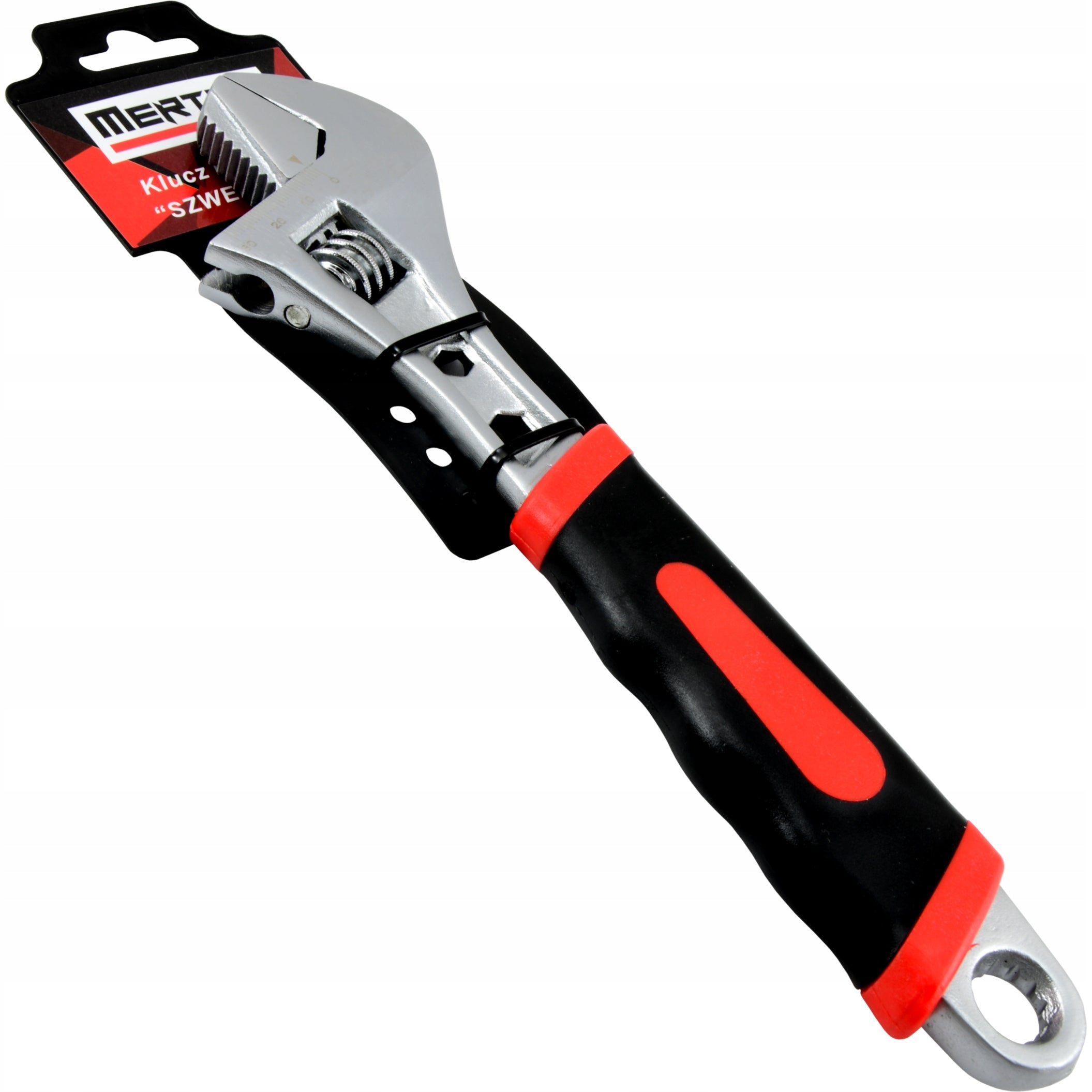 Adjustable wrench swede Mertz Swedish 0-30mm with rubber handle M00102 250mm CRV Brand Mertz