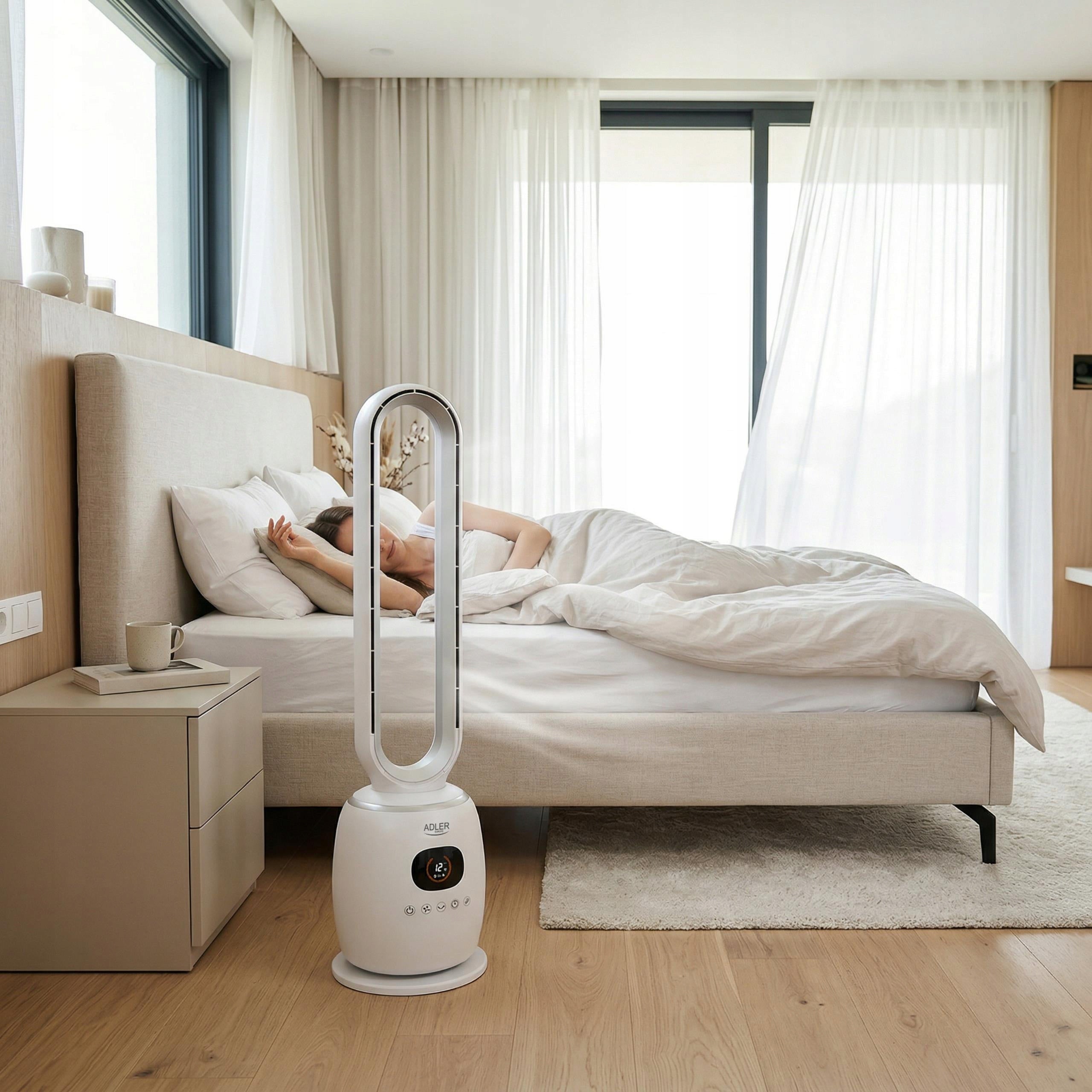 Adler AD 7344 bladeless fan | quiet, safe, with remote control Brand Adler Europe