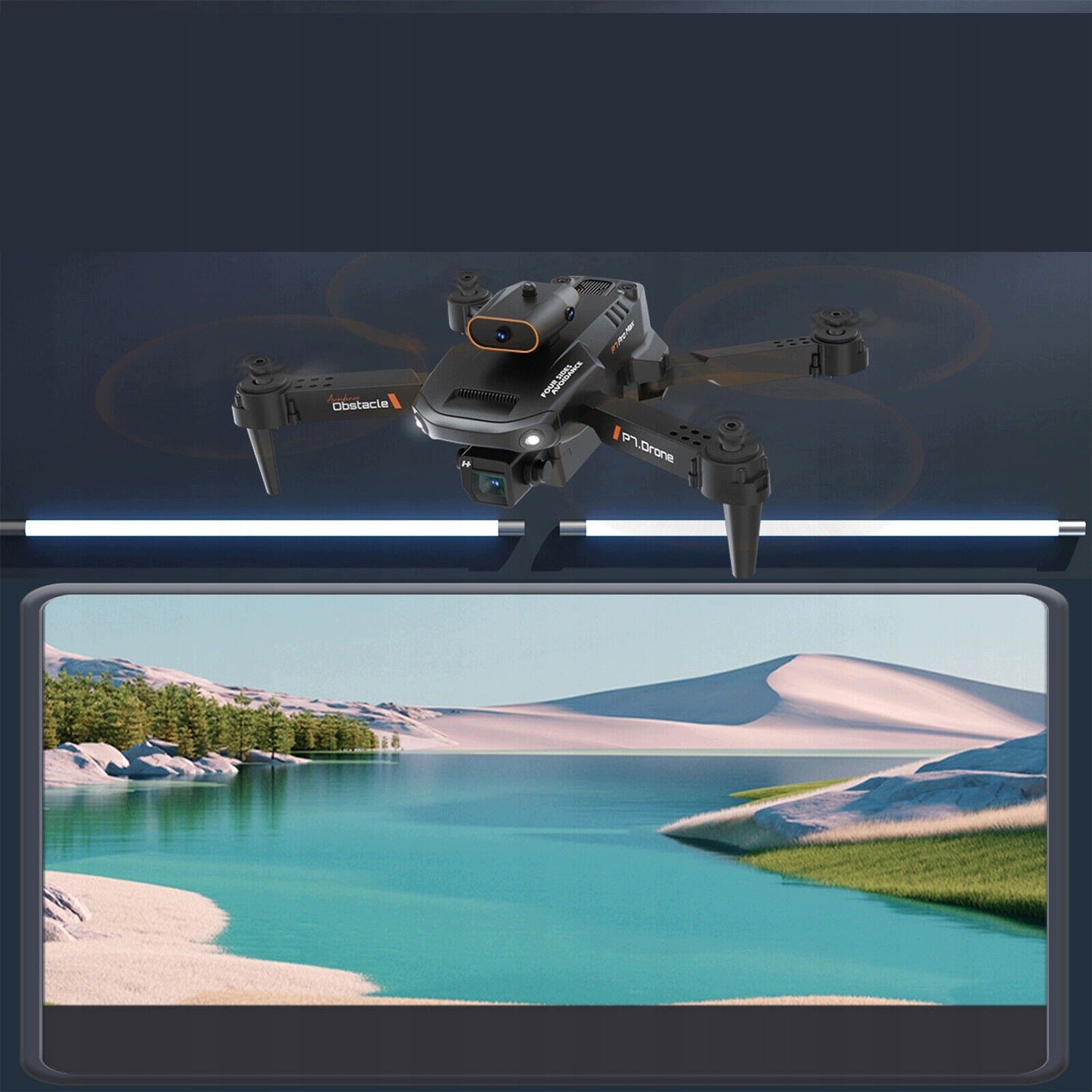 Adult Drone With Camera 8k Uhd Folding Drone Rc Remote Controlled Drones Brand no brand