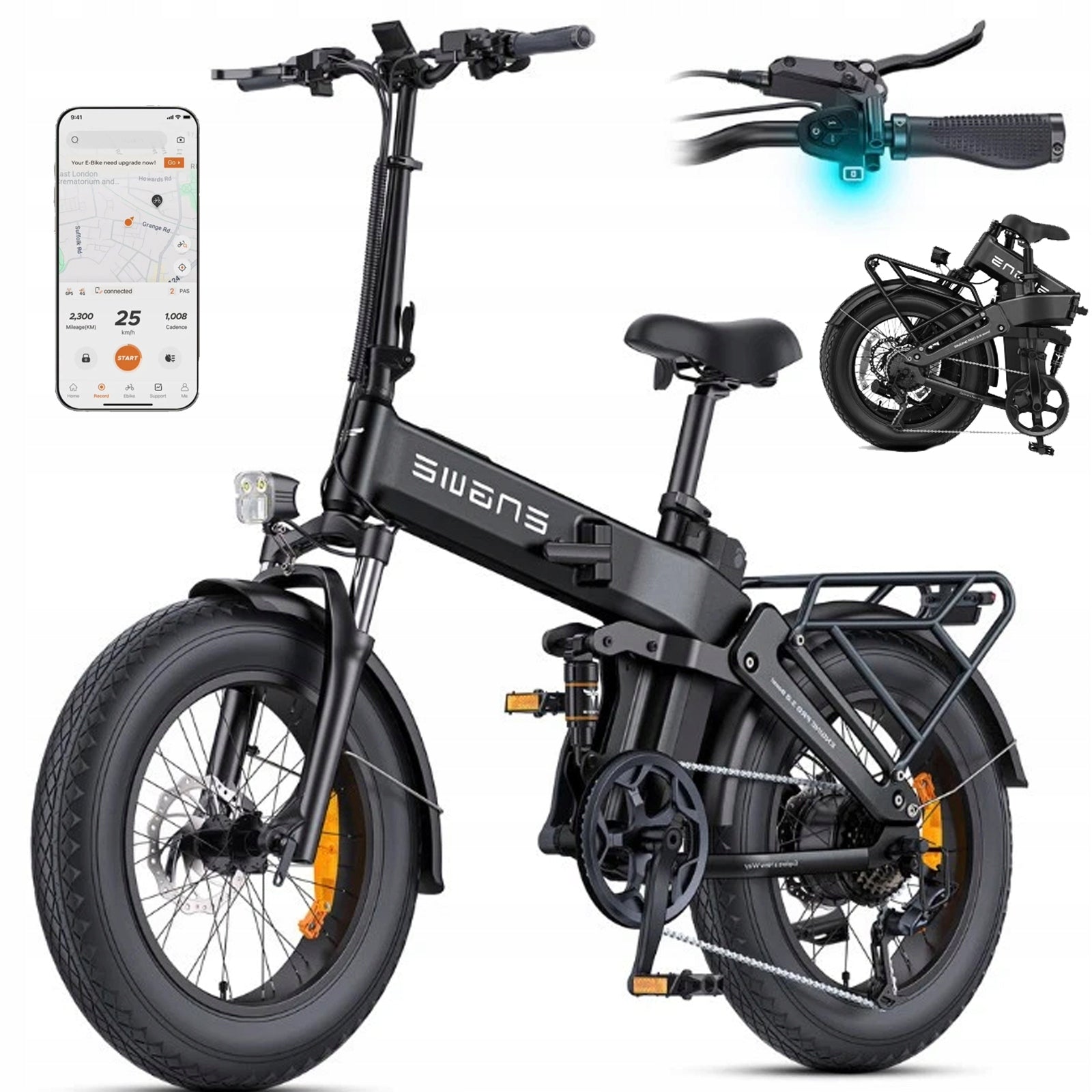 Adult Electric Bikes Engwe Engine Pro 3.0 Boost 250W 15Ah 130km