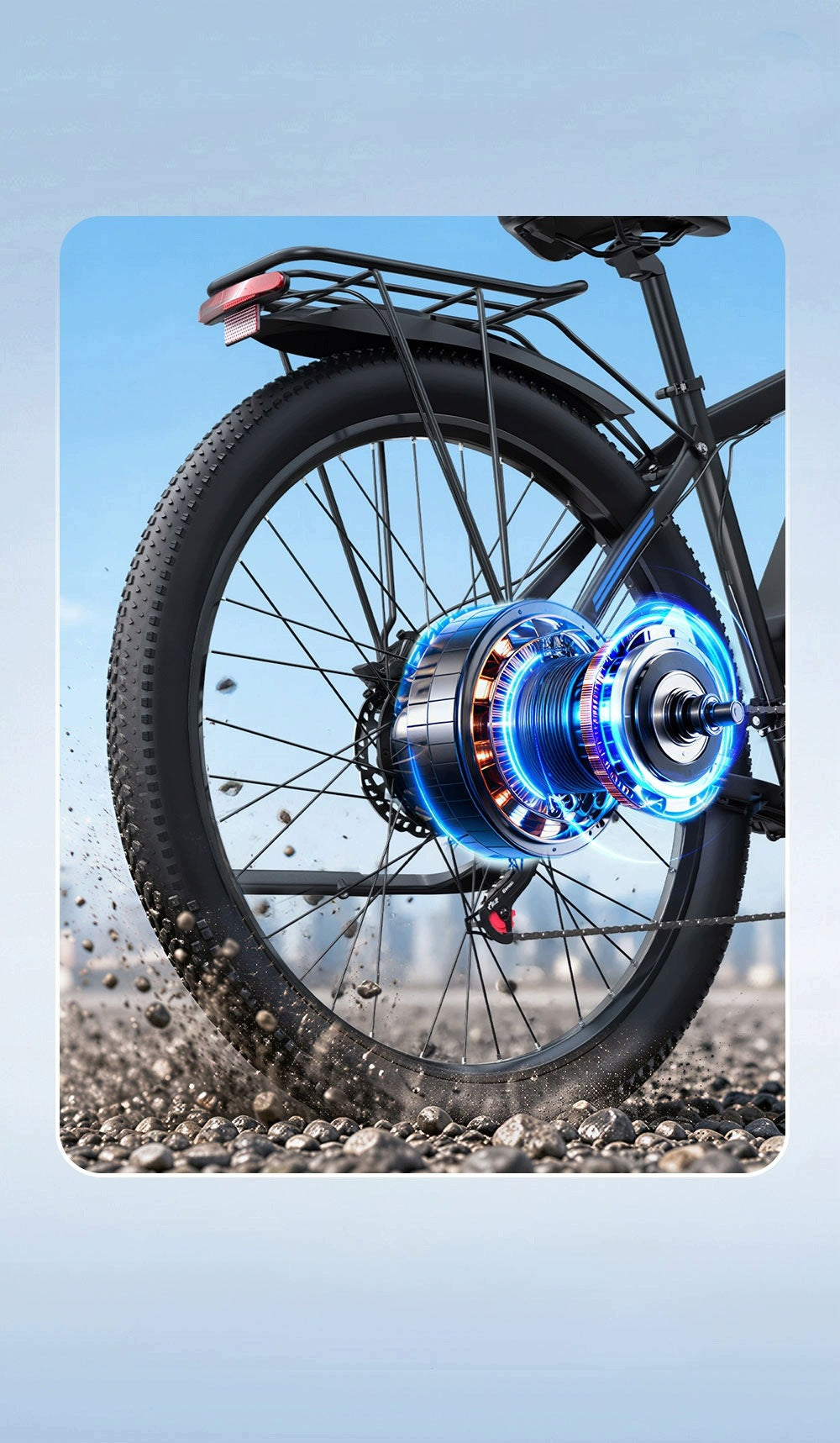 Adult Off-Road Electric Vehicle DUOTTS C29 1000W 15AH 55km/h 29" Foldability partially assembled, calibrated