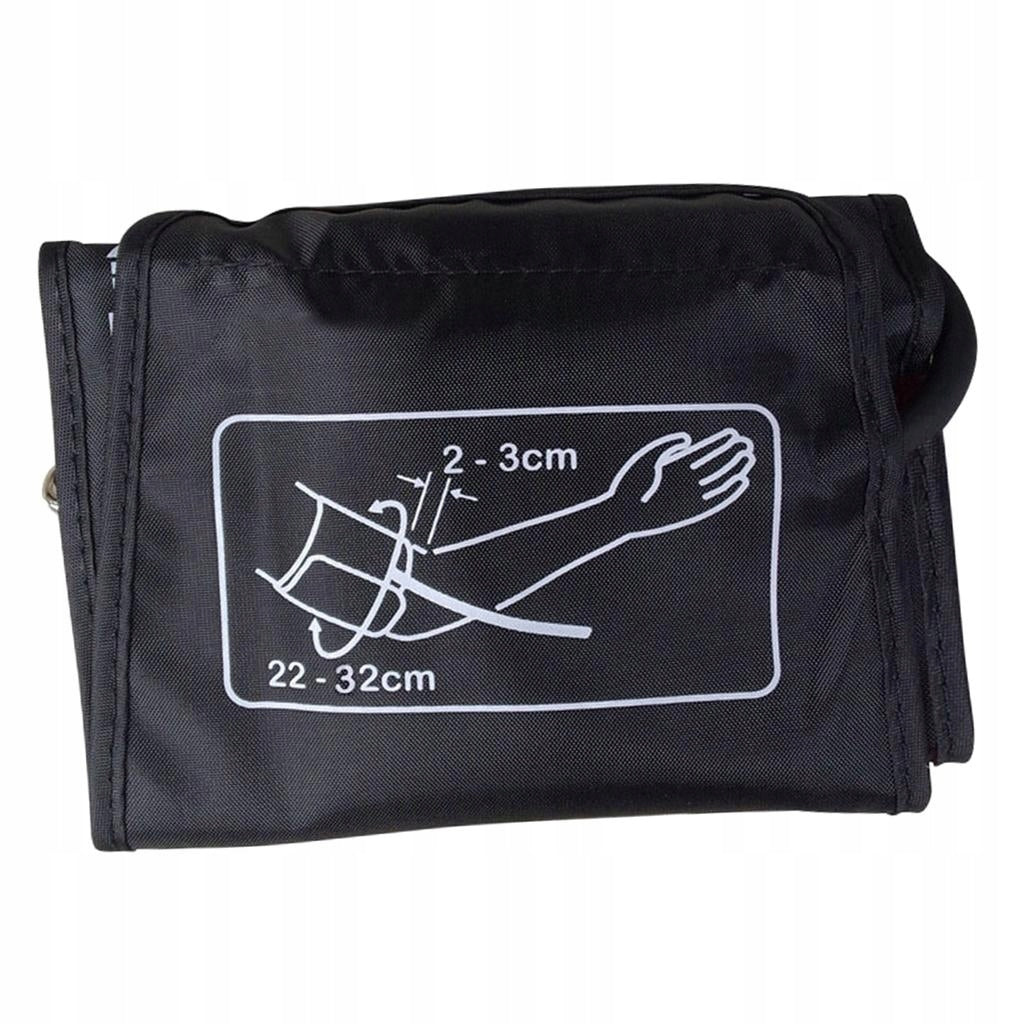 Adult Size Blood Pressure Replacement Cuff Sleeve with 22-32cm Black