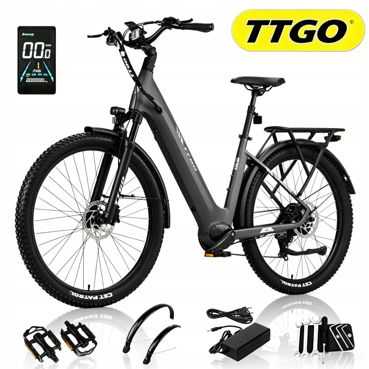 Adult electric bike TTGO Z3 250W 720WH 120km Women's/Men's-EU