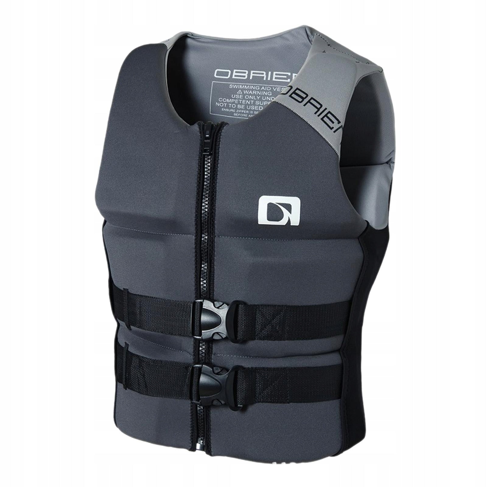 Adults Life Jacket Lightweight Zipper Survival Suit Neoprene Swim Vest M