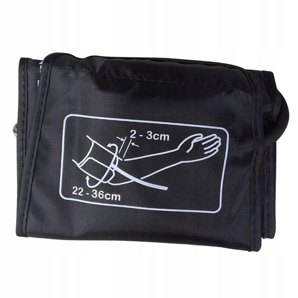 Adults Nylon Cuff for Monitors Accessory Black, cm 22-36cm Black